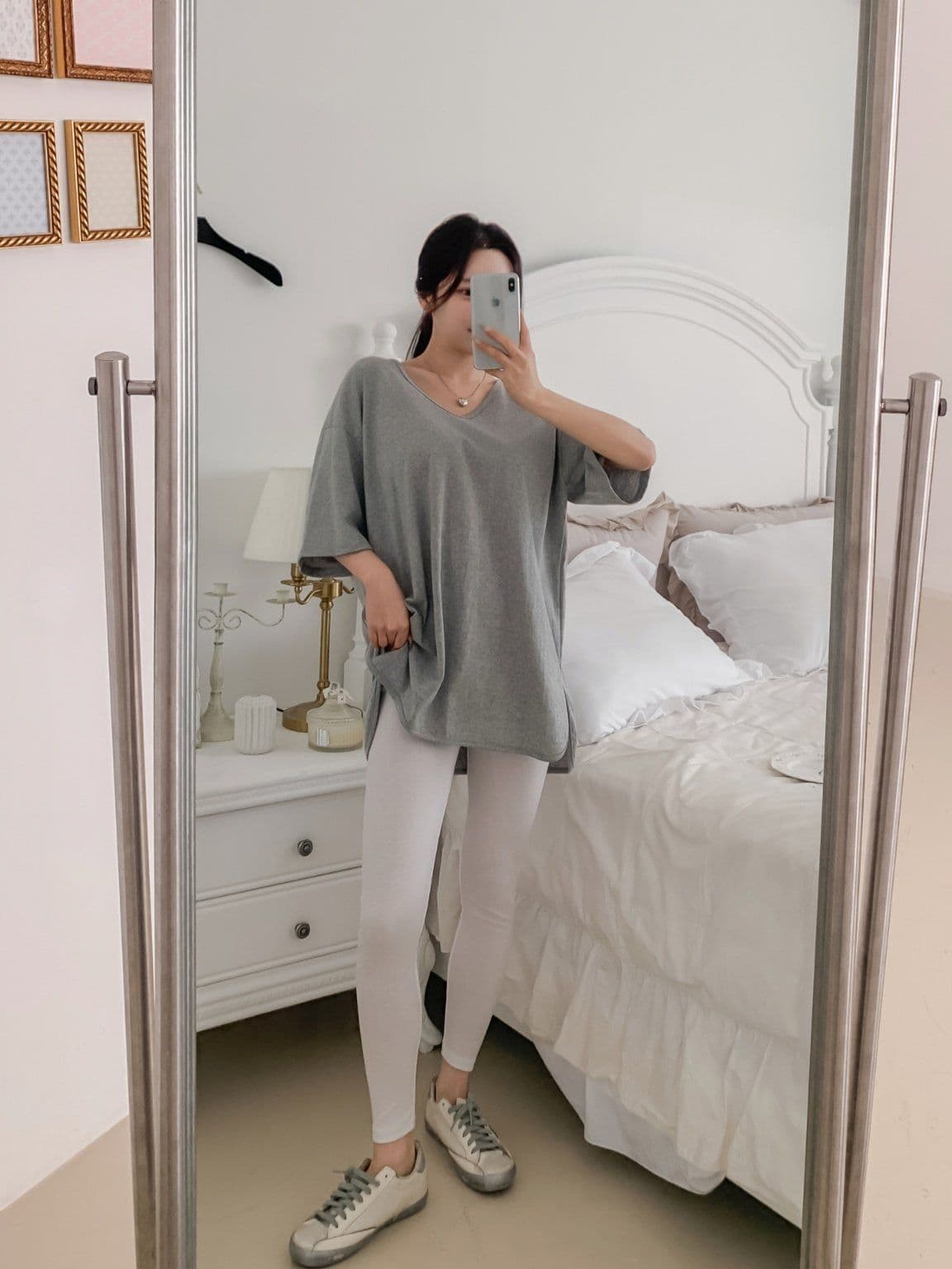 Sweet Ribbed Spandex Leggings - 이미지 10