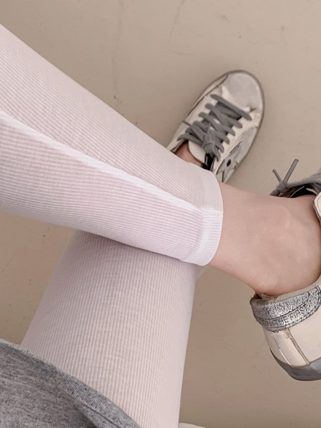 Sweet Ribbed Spandex Leggings - 이미지 11