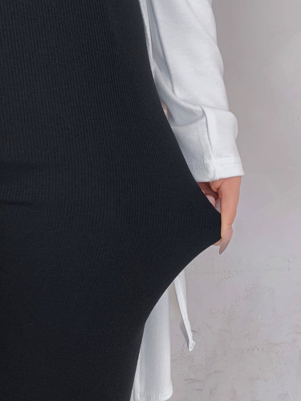 Sweet Ribbed Spandex Leggings - 이미지 17