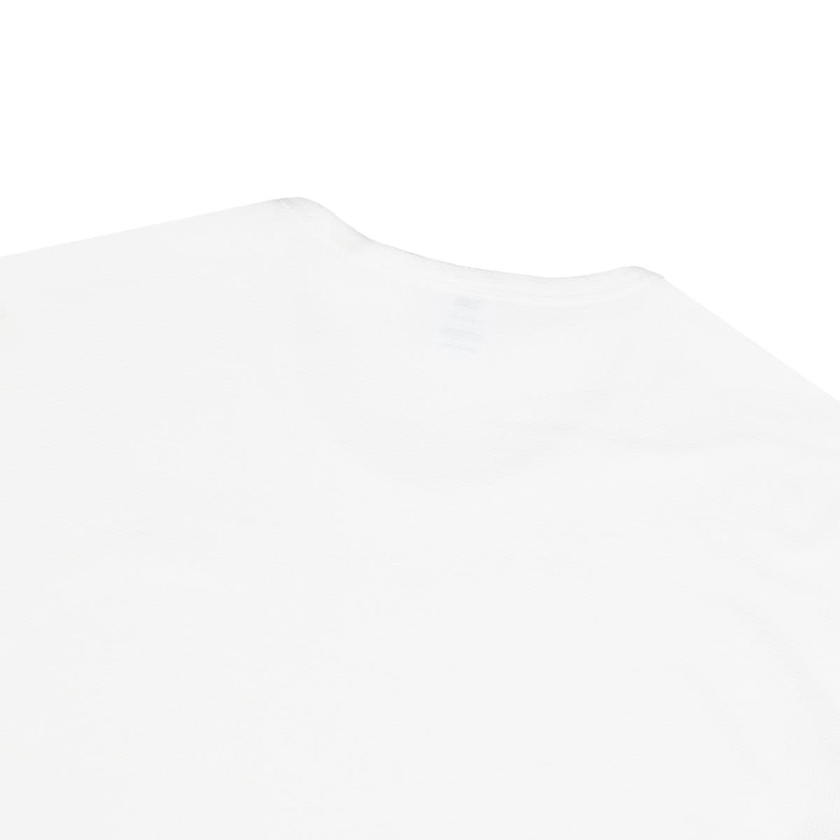 Waffle U-neck long-sleeve T-shirt, waffle material, for spring/autumn - 이미지 13