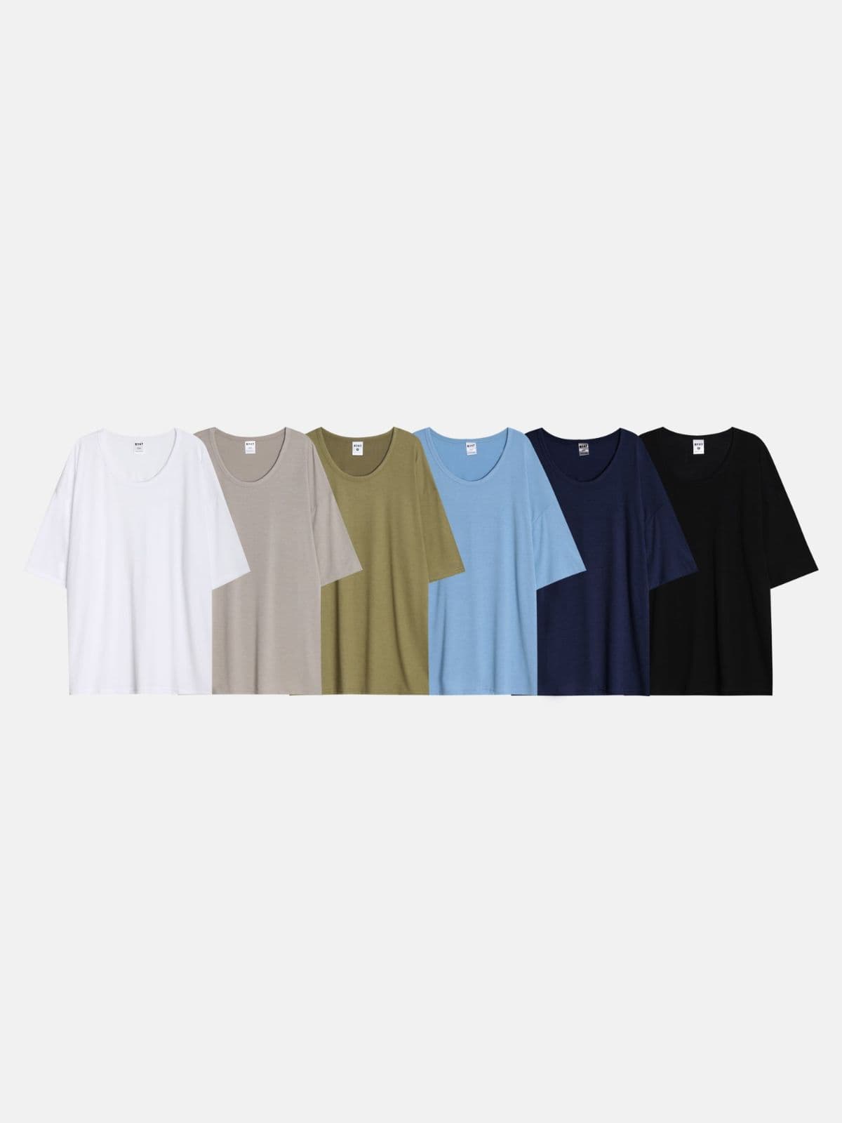 Muscle Fit U-Neck Short Sleeve T-Shirt Summer New Arrival - 이미지 10