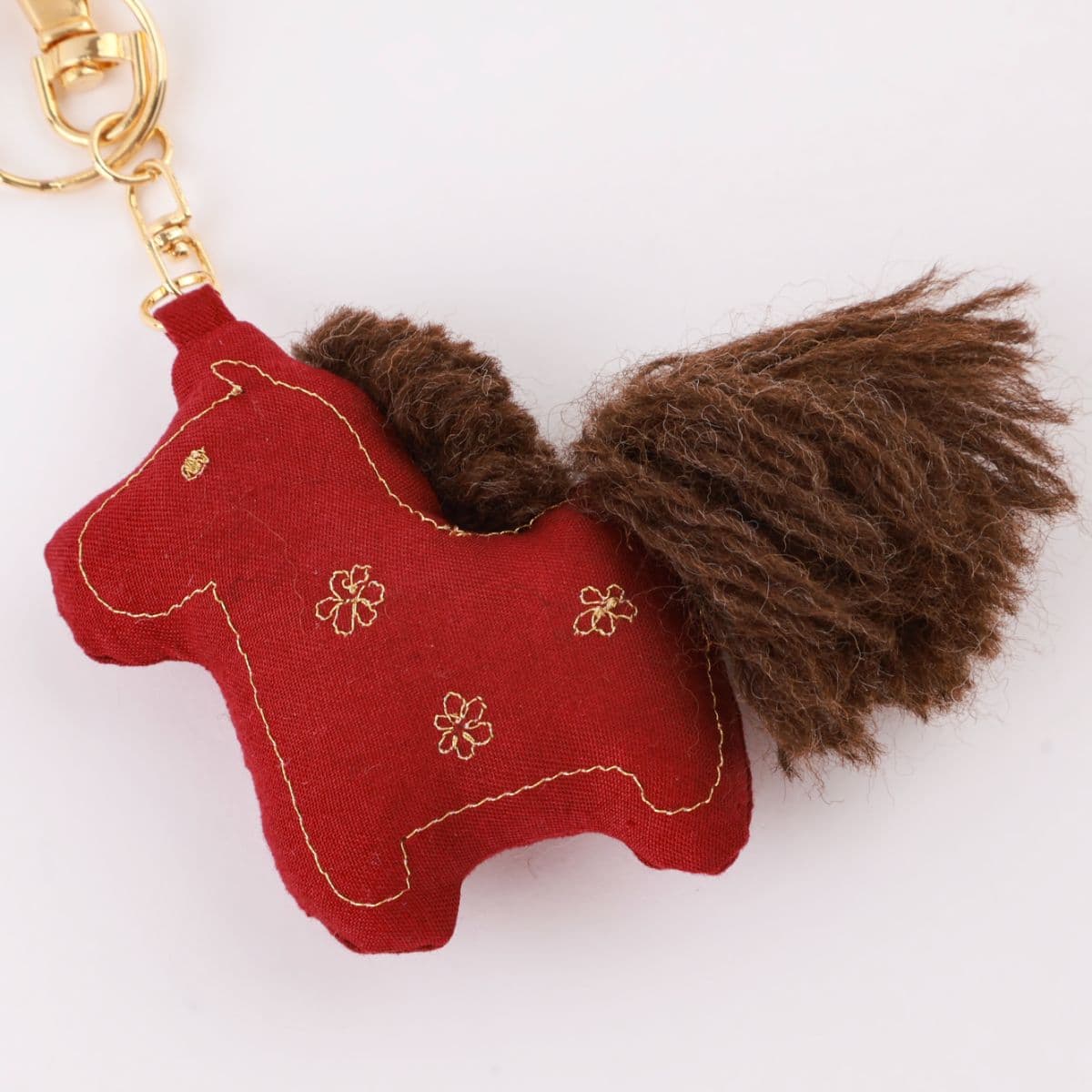Lucky Red Horse Keyring - 이미지 5