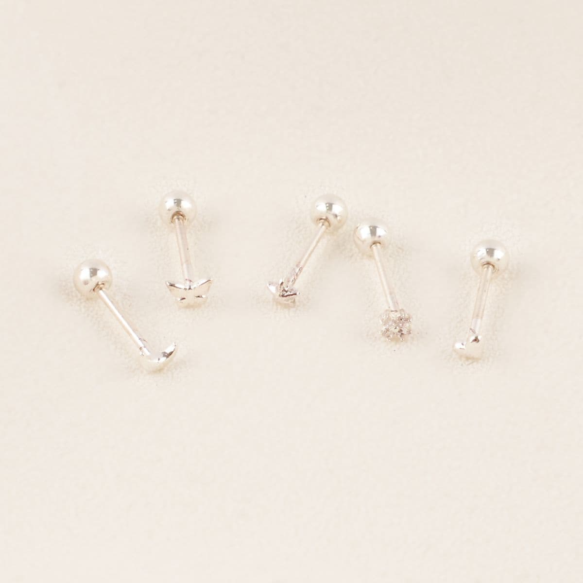 [Noble Piercing] Petit Piercing (Silver) - 이미지 1