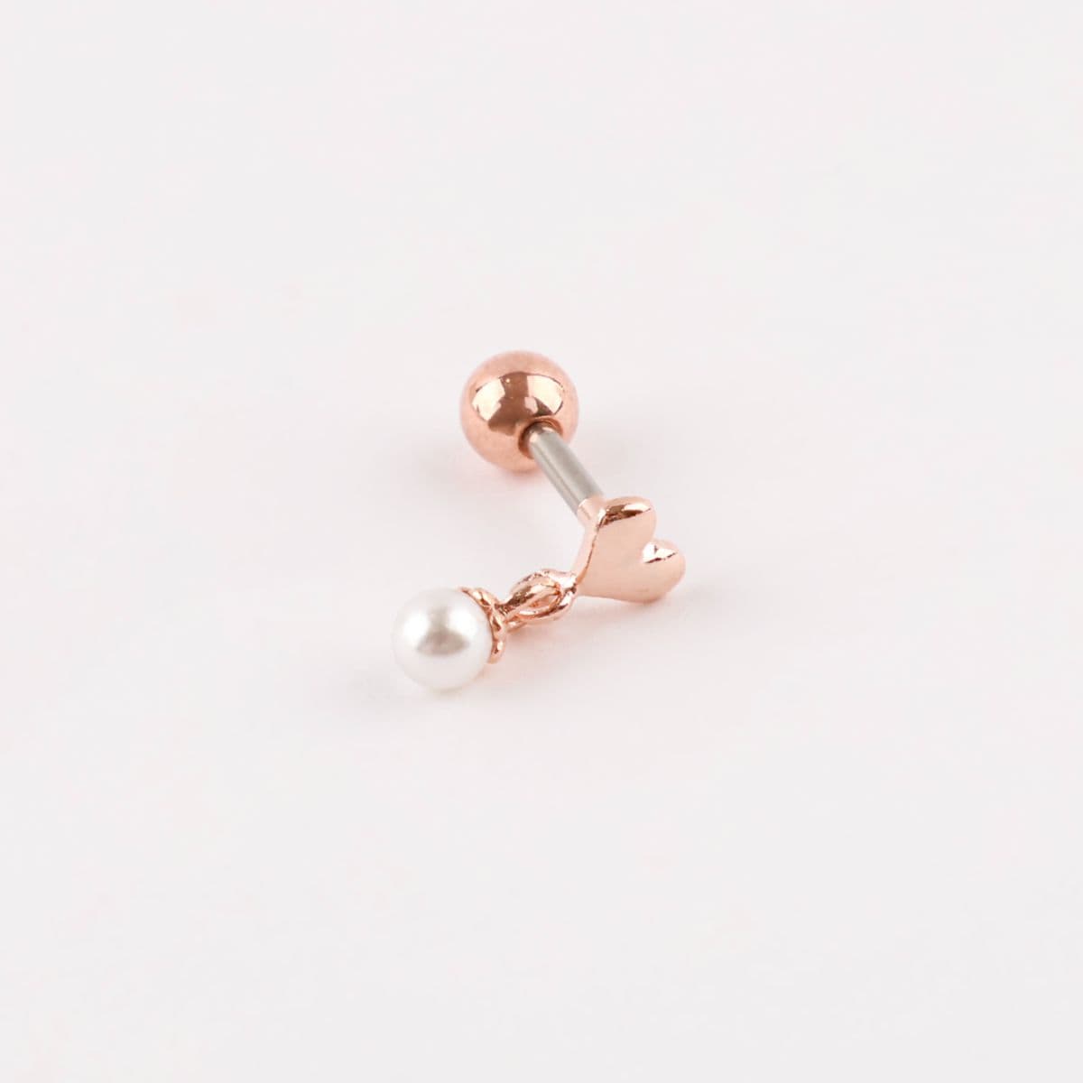 [Noble Piercing] Pearl Heart - 이미지 5