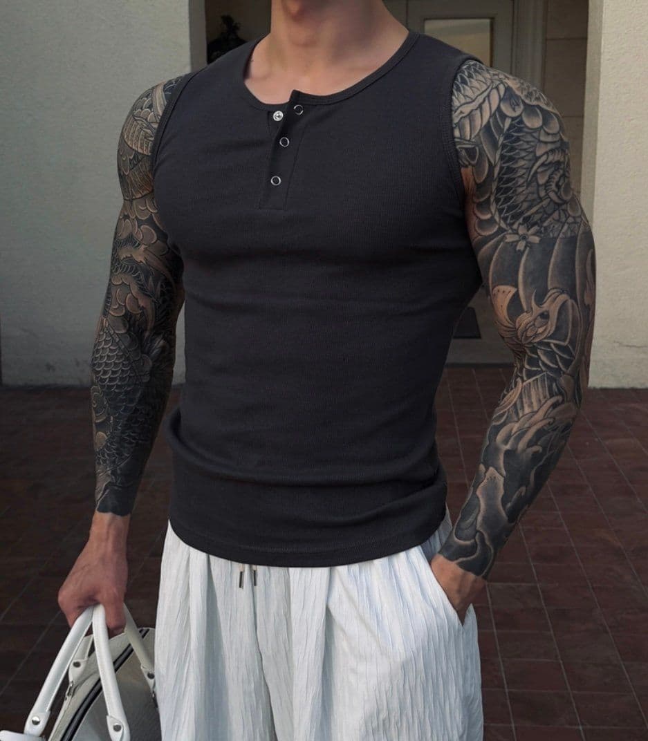 Piana Muscle Fit Sleeveless - 이미지 3