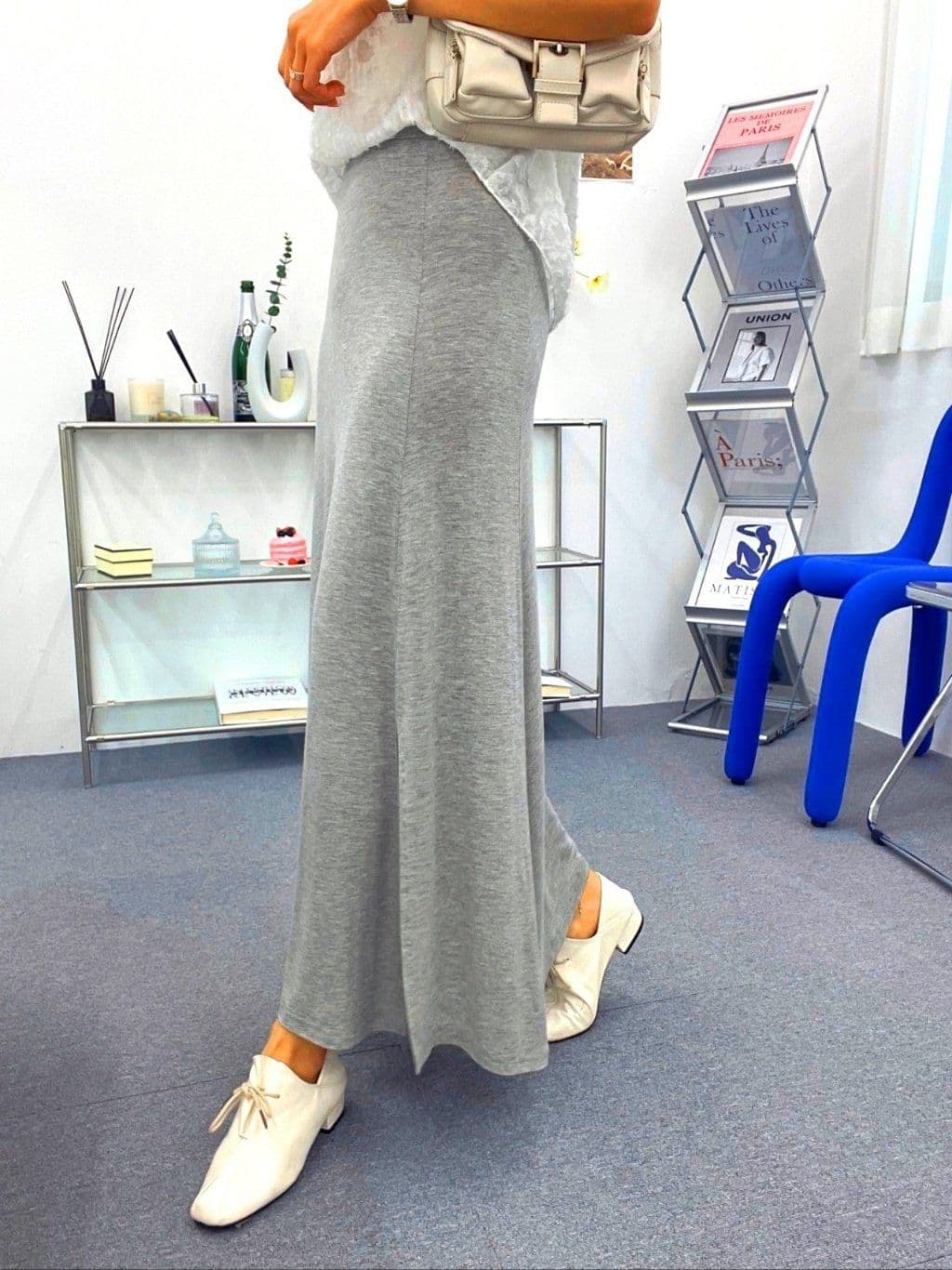 Slit Spandex Long SK - 이미지 10