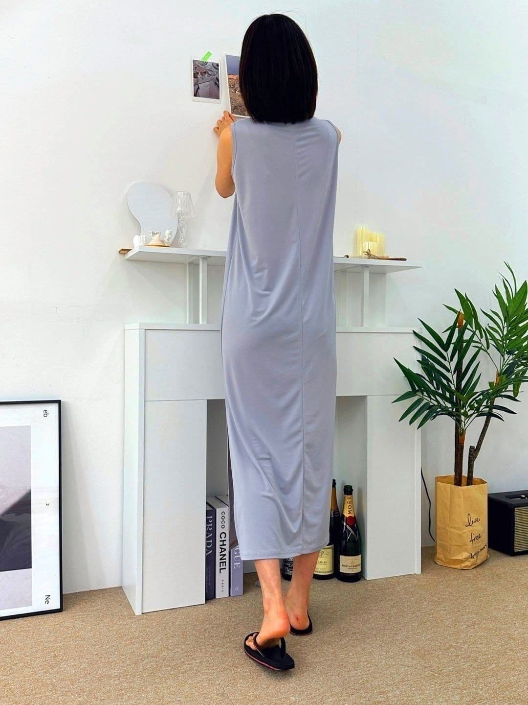 Ice long slit dress - 이미지 18