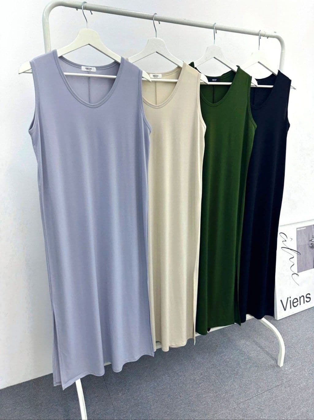 Ice long slit dress - 이미지 19