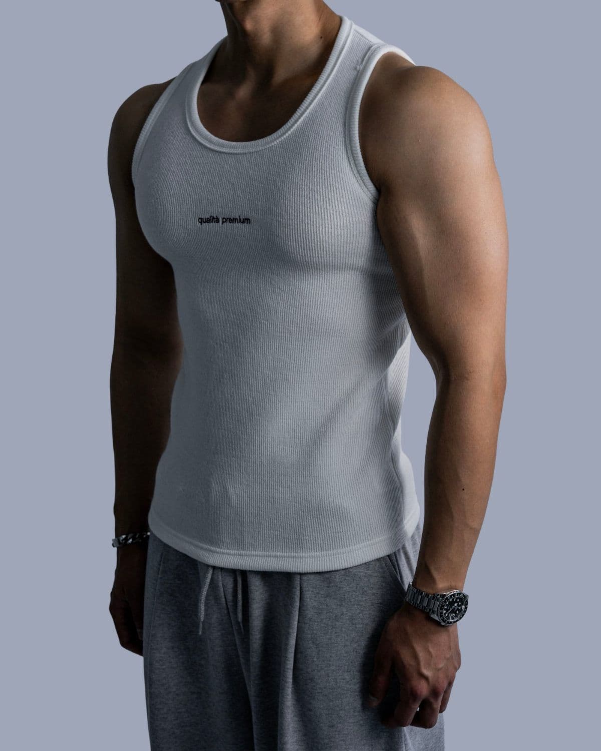 Premium Muscle Fit Sleeveless - 이미지 3