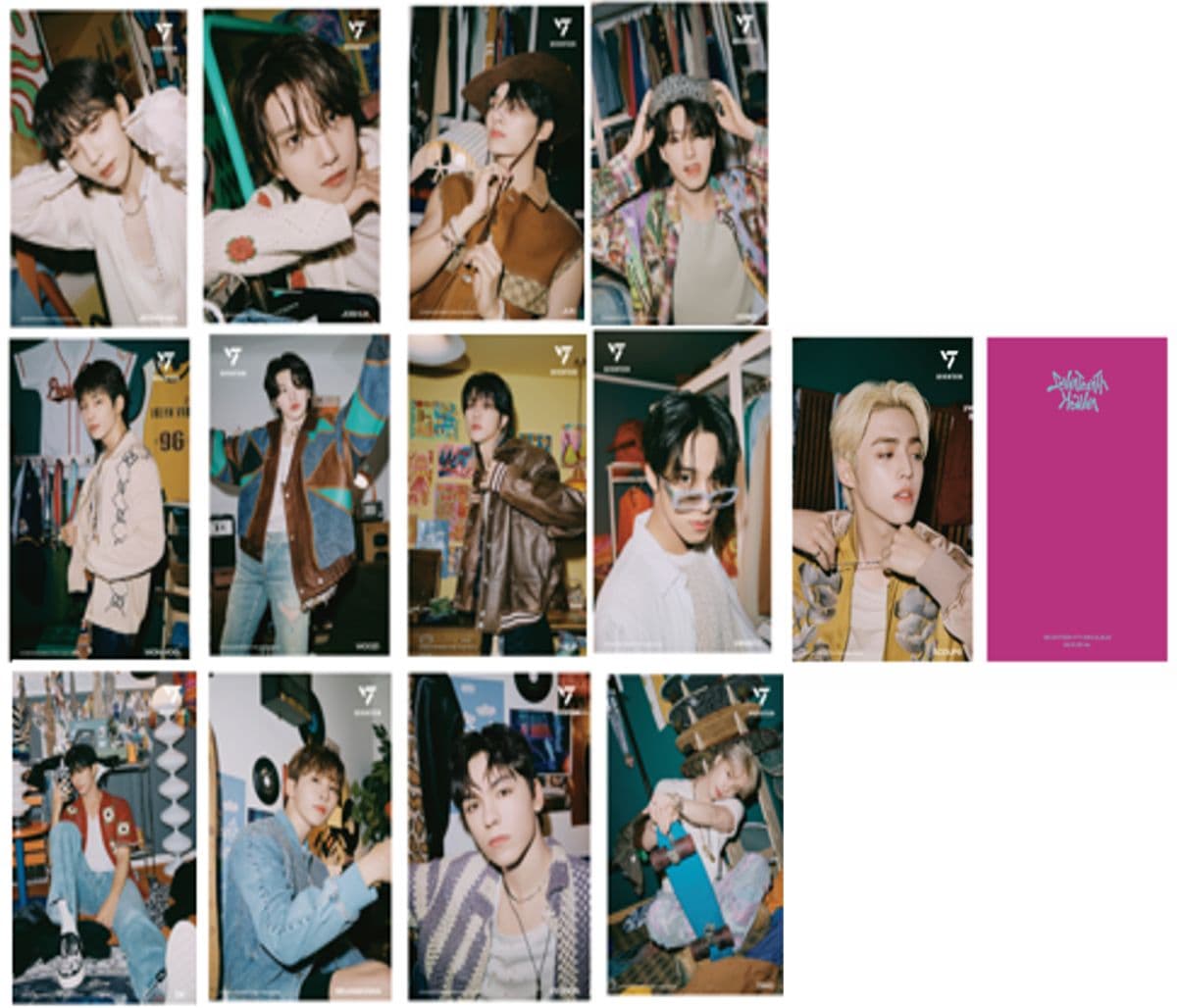 SEVENTEEN 3D Postcard (SEVENTEENTH HEAVEN AM 5:26) - 이미지 1