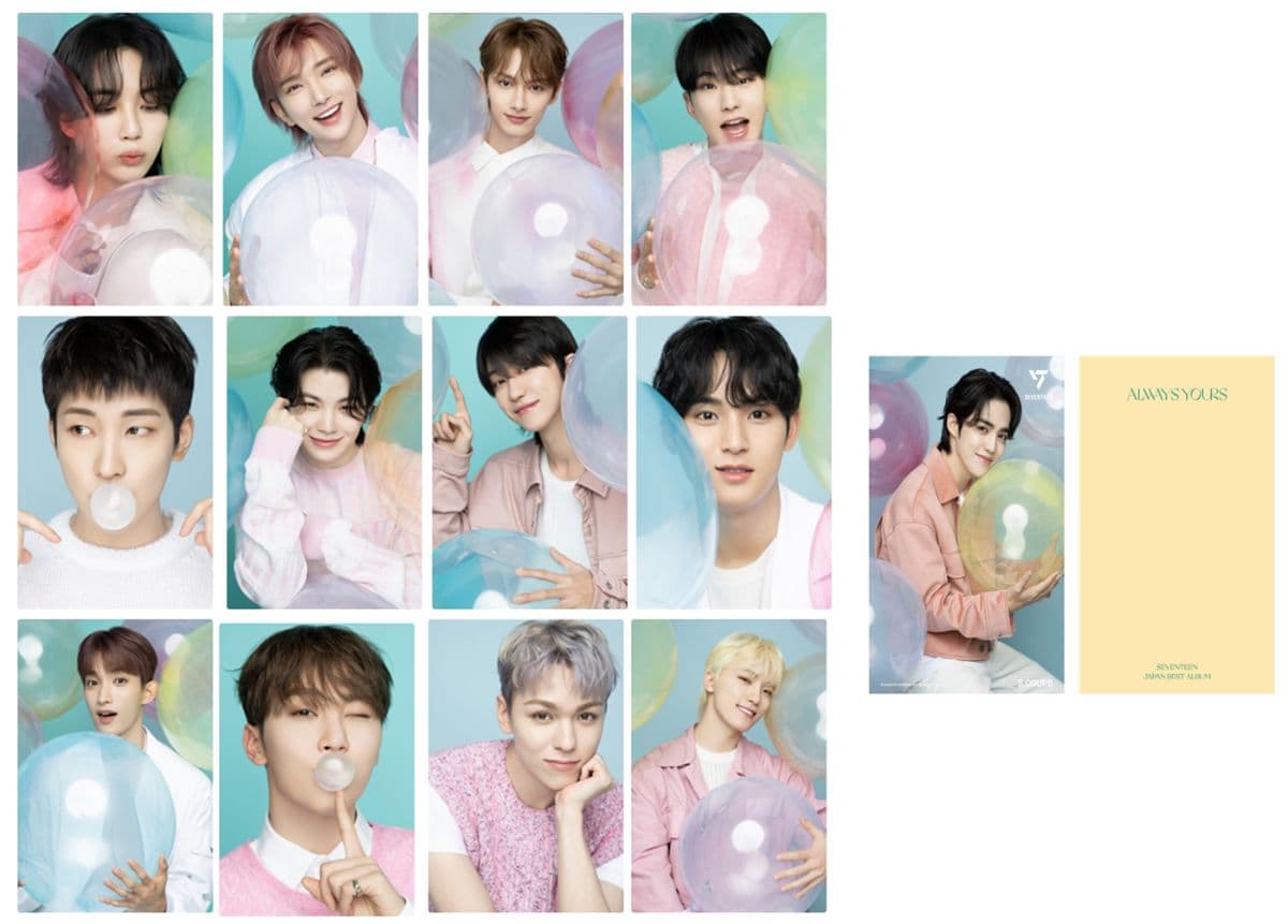 SEVENTEEN Lenticular Photo Postcard (ALWAYS YOURS) - 이미지 1