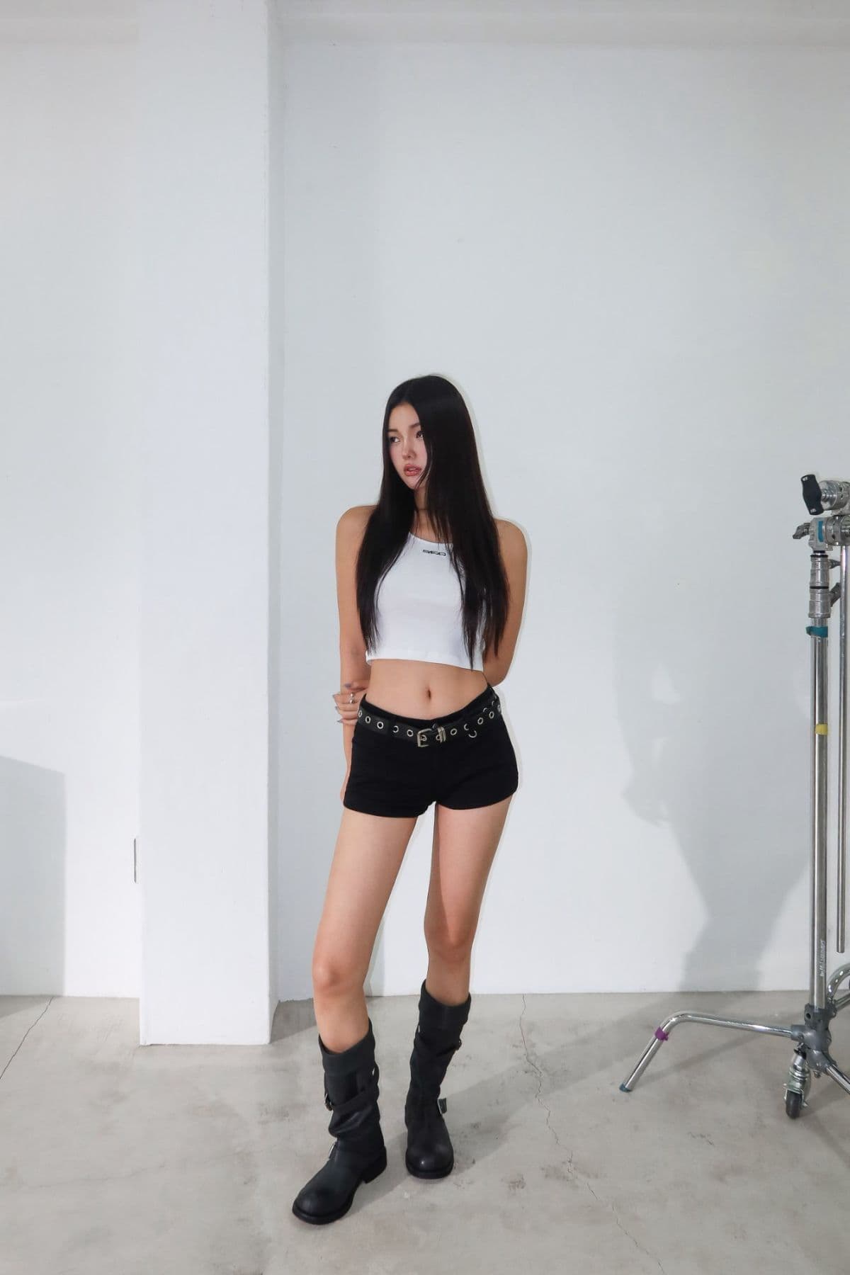 56004 Cotton Spandex Micro Pants - 이미지 4