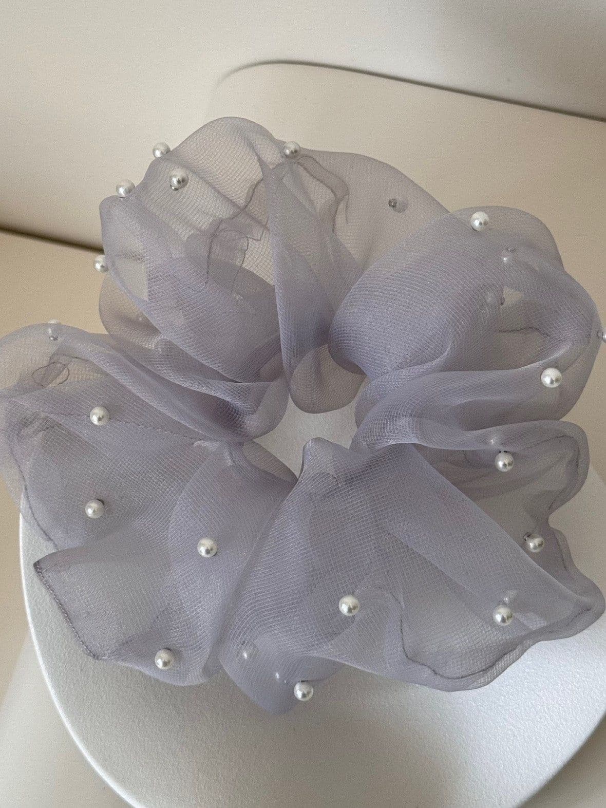 Jinjukok Volume Hair Scrunchie H162 - 이미지 3