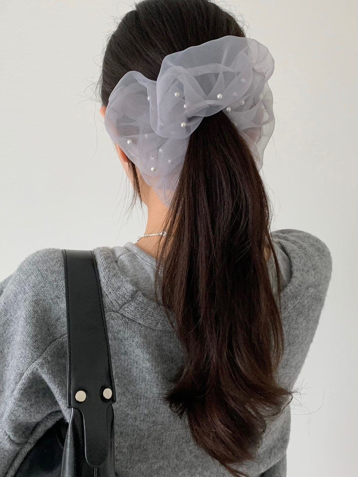 Jinjukok Volume Hair Scrunchie H162 - 이미지 13