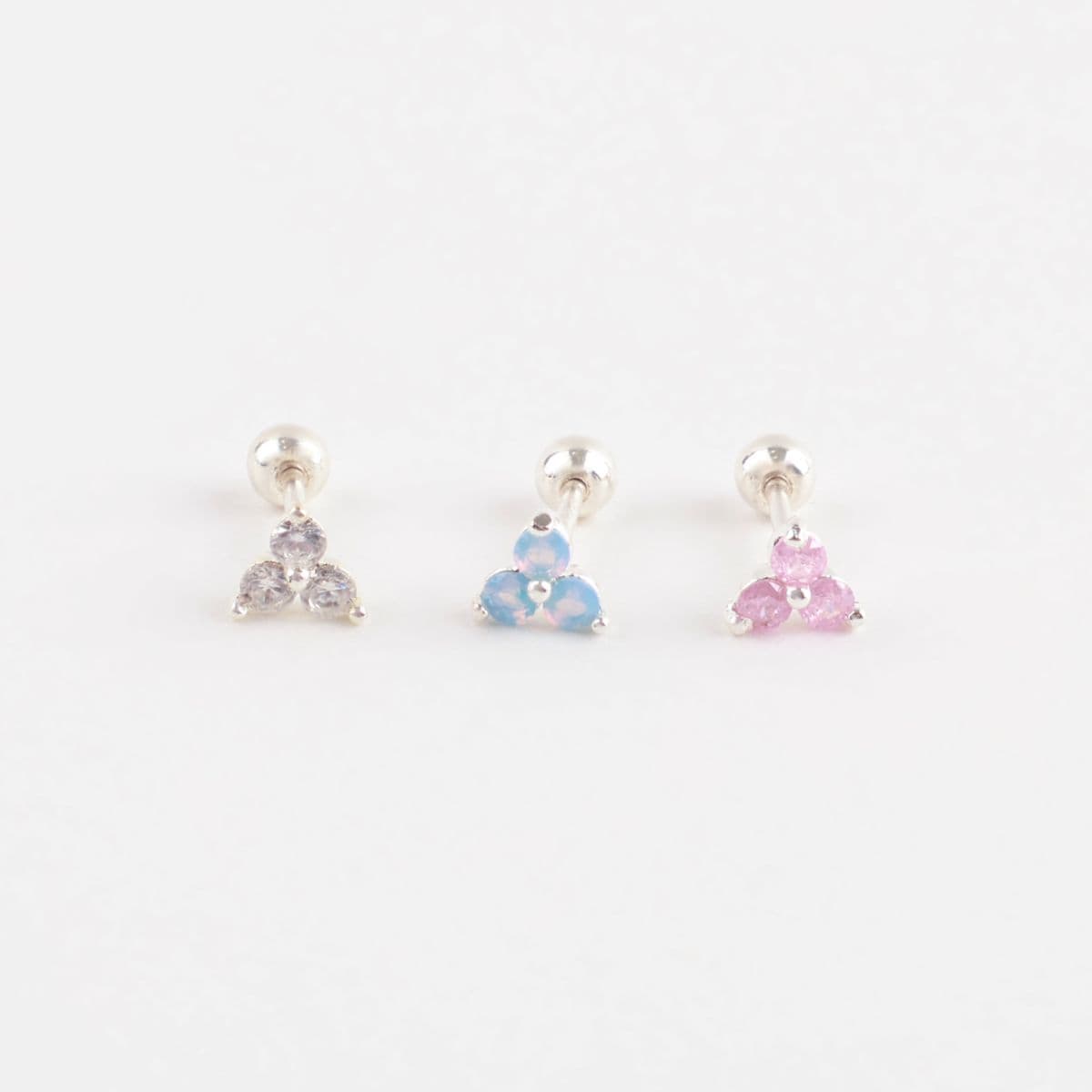 [Noble Piercing] Three-leaf flower - 이미지 2