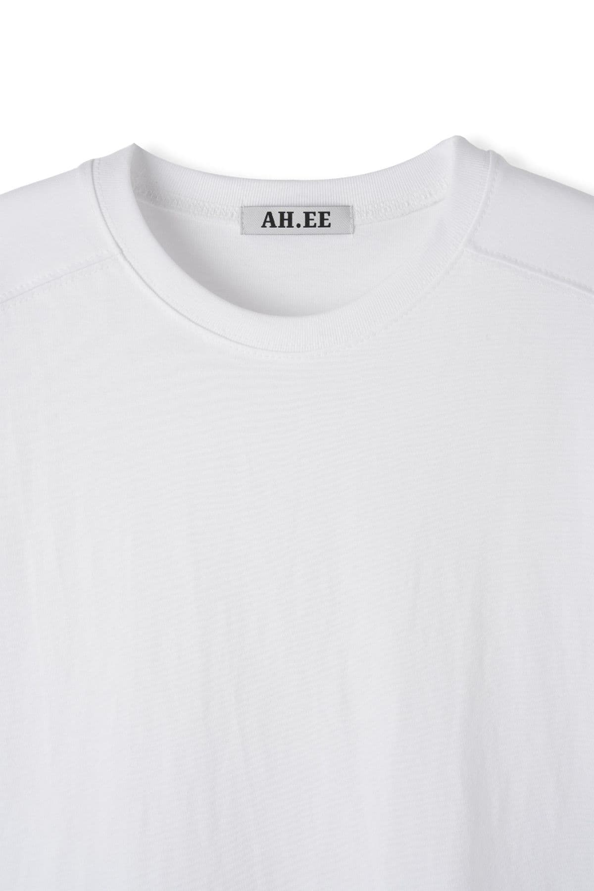 Cut-out cropped short sleeves - 이미지 7