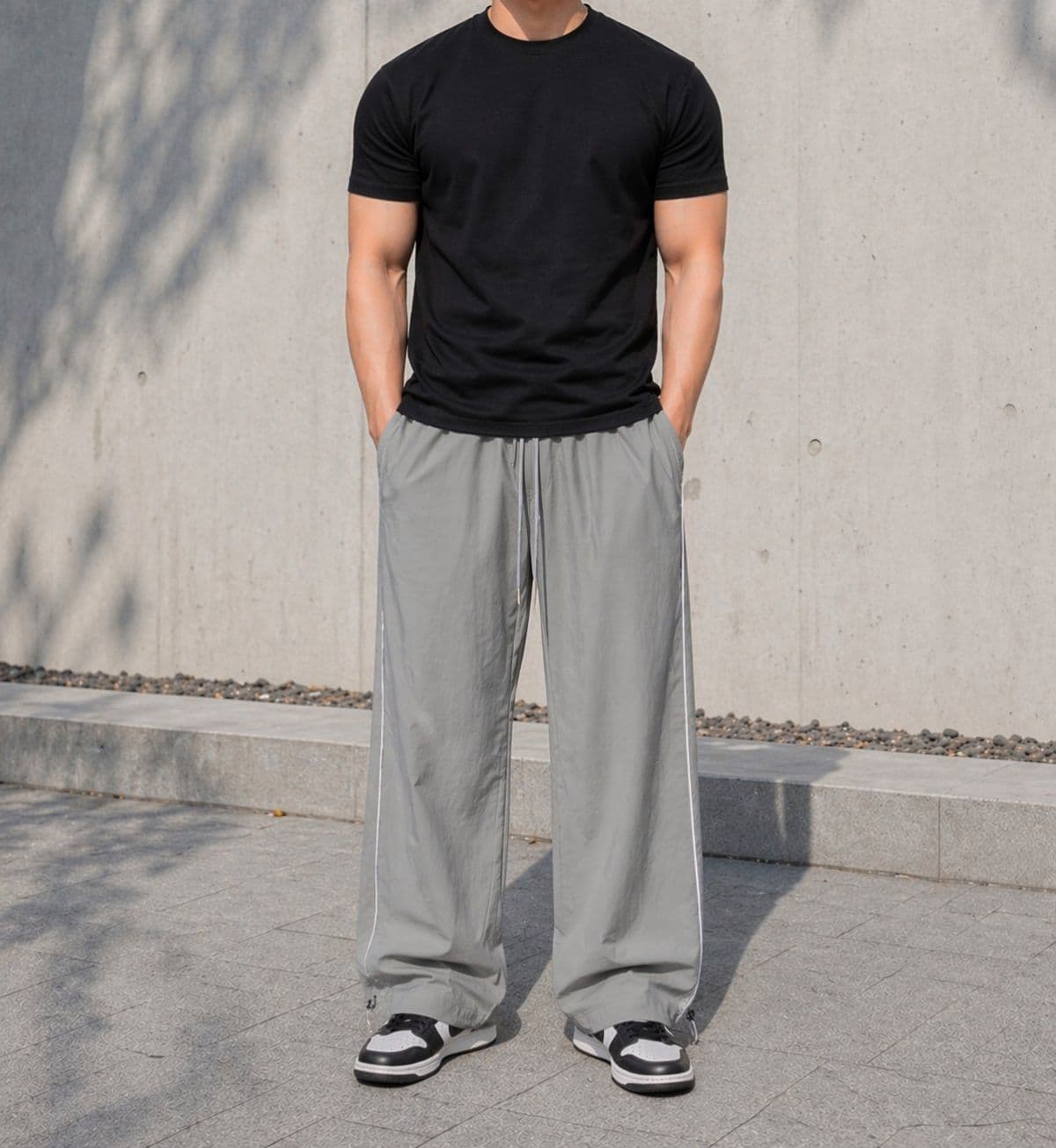 Basic Muscle Crop Short Sleeve Tee - 이미지 2