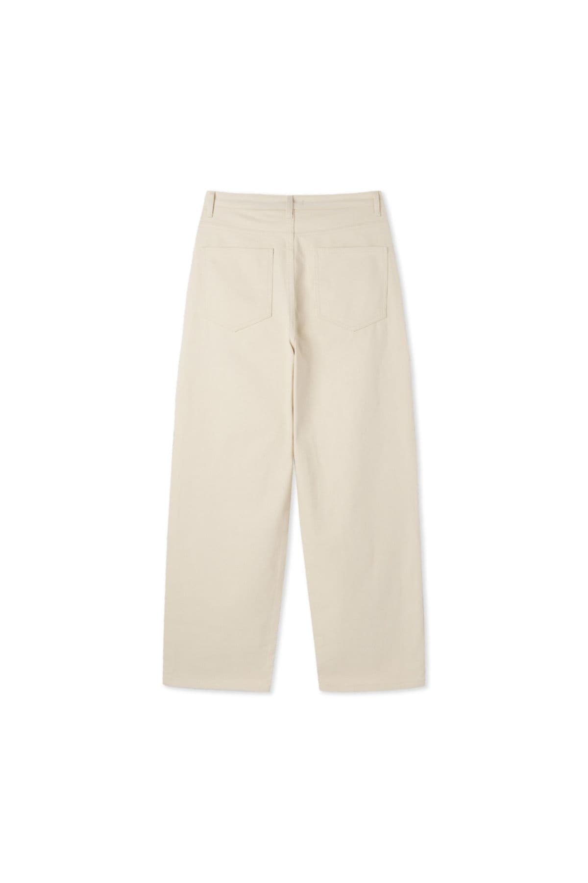Eye-wide cotton pants - 이미지 3