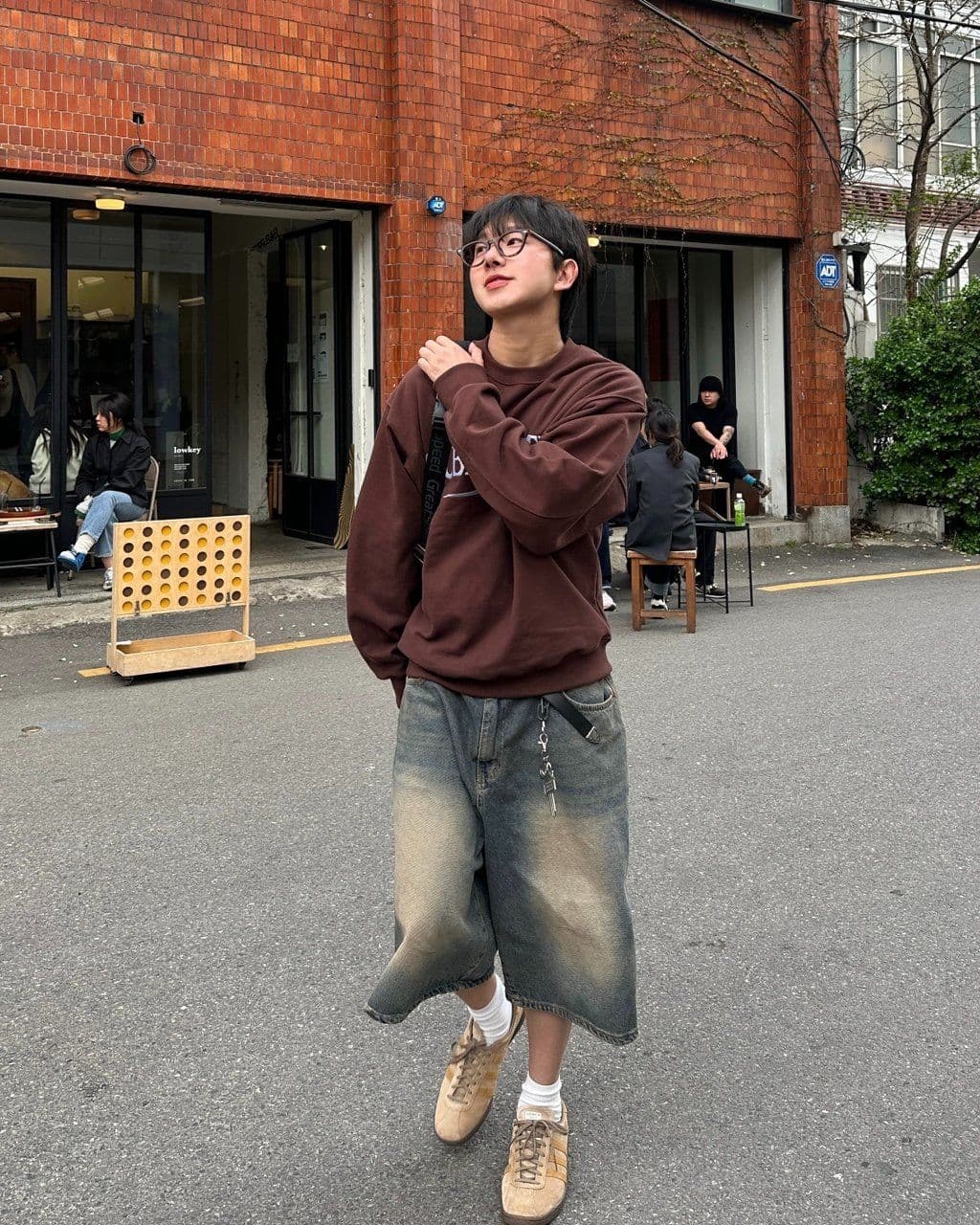 777 Dyed-over-the-Season Denim Shorts - 이미지 3