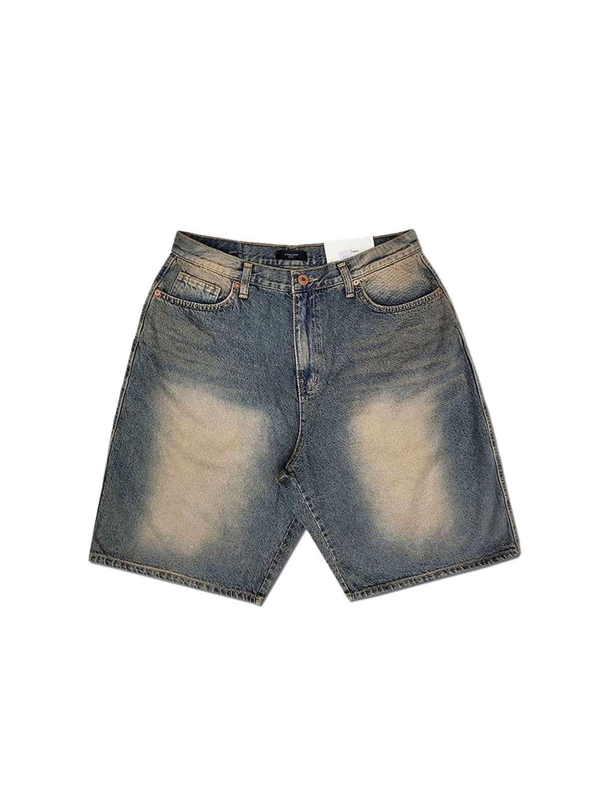 777 Dyed-over-the-Season Denim Shorts - 이미지 5