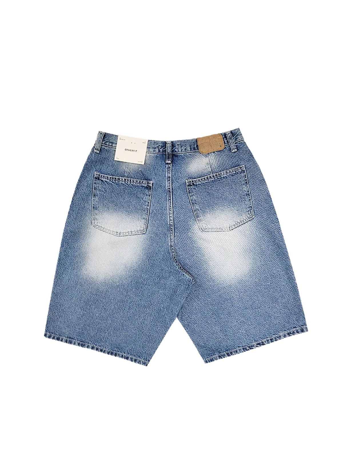 778 Sand Over Pack Denim Shorts - 이미지 5