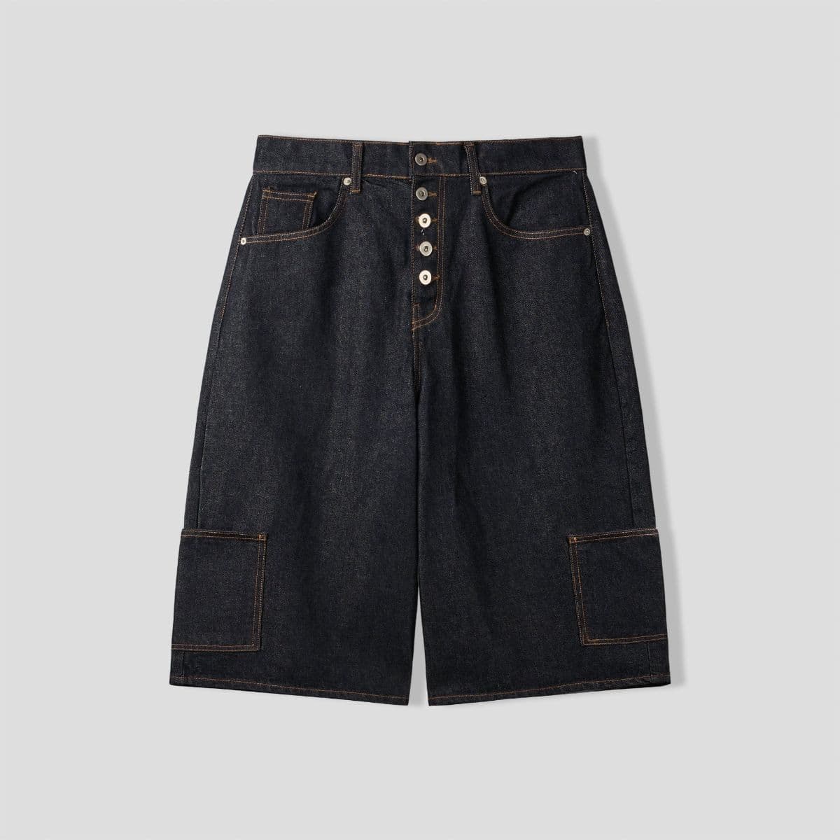 795 Kenton Non-Faded Denim Bermuda - 이미지 7