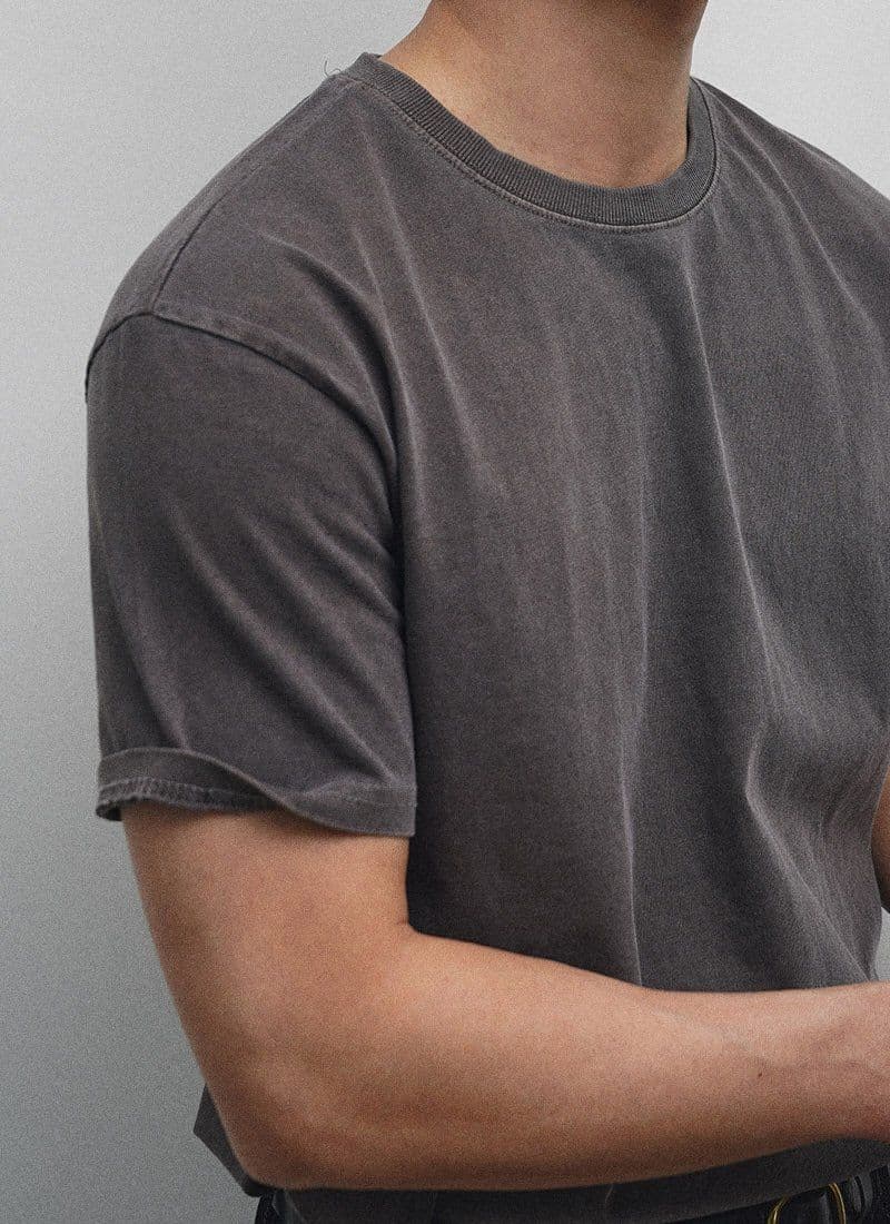 Planned Pigment Crop Short Sleeve - 이미지 3