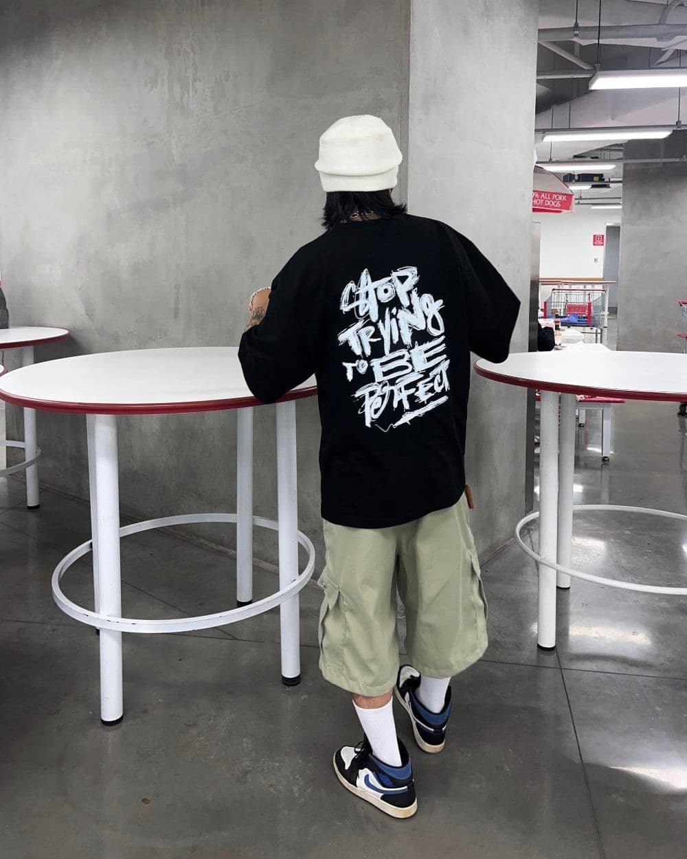 Graffiti drawing short sleeves - 이미지 1