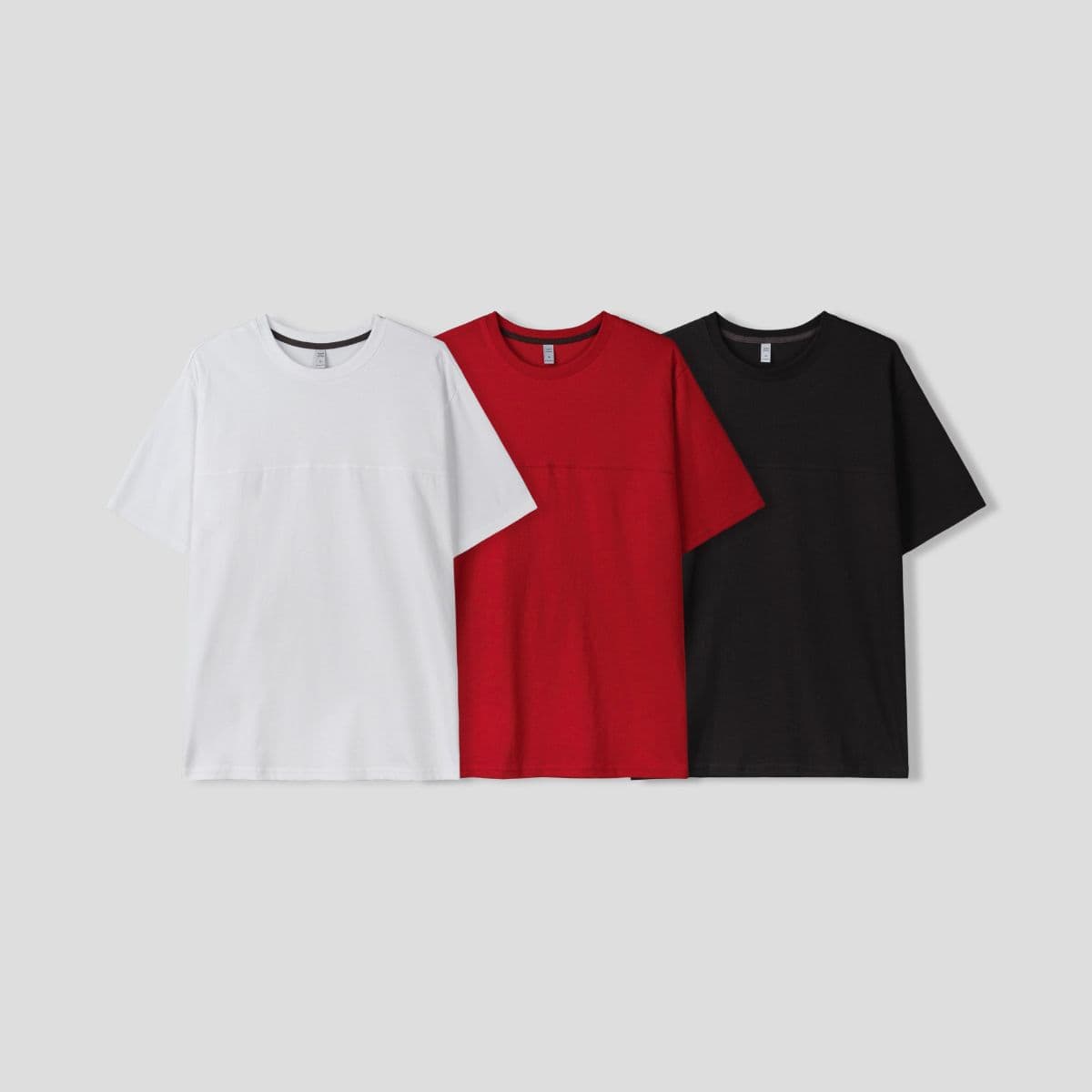 Divide Cut Short Sleeve T-shirt - 이미지 8