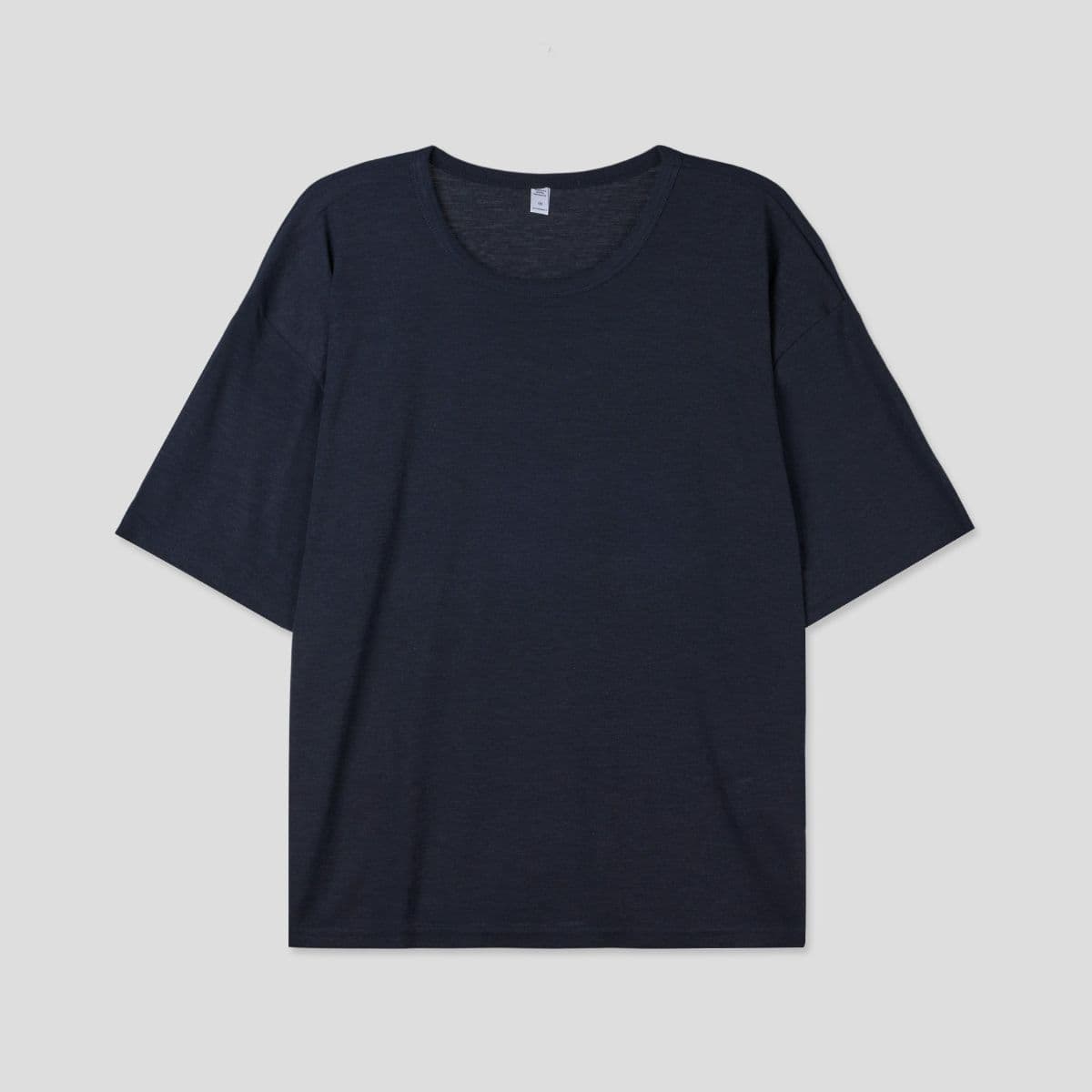 Linen U-neck short sleeves - 이미지 6