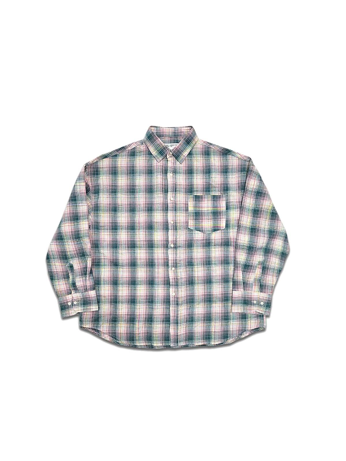 341 Jaejae Seersucker Check Shirt - 이미지 8