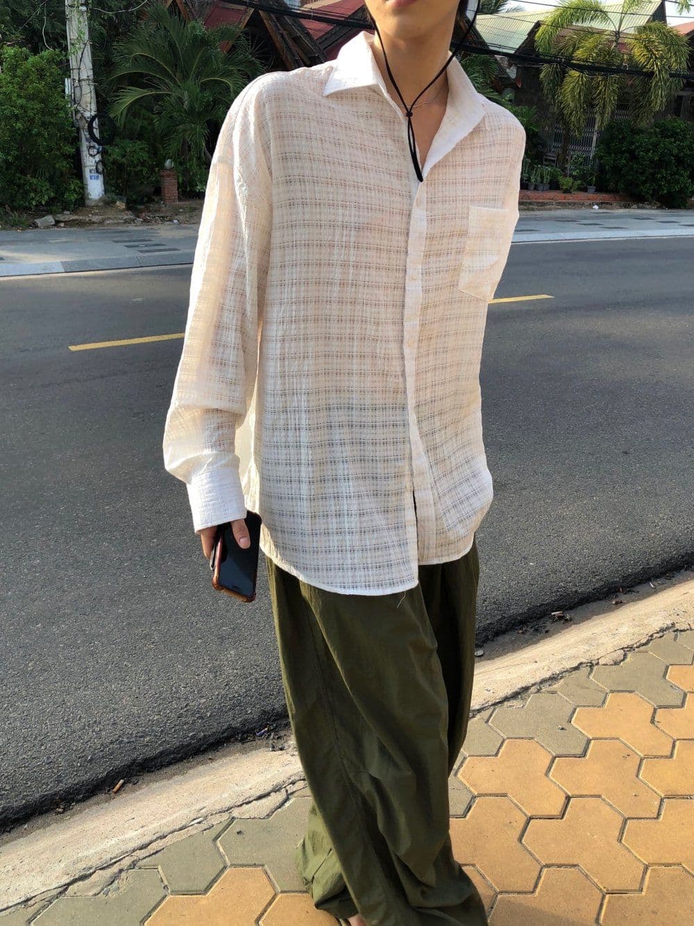 367 Summer Through Shirt - 이미지 1