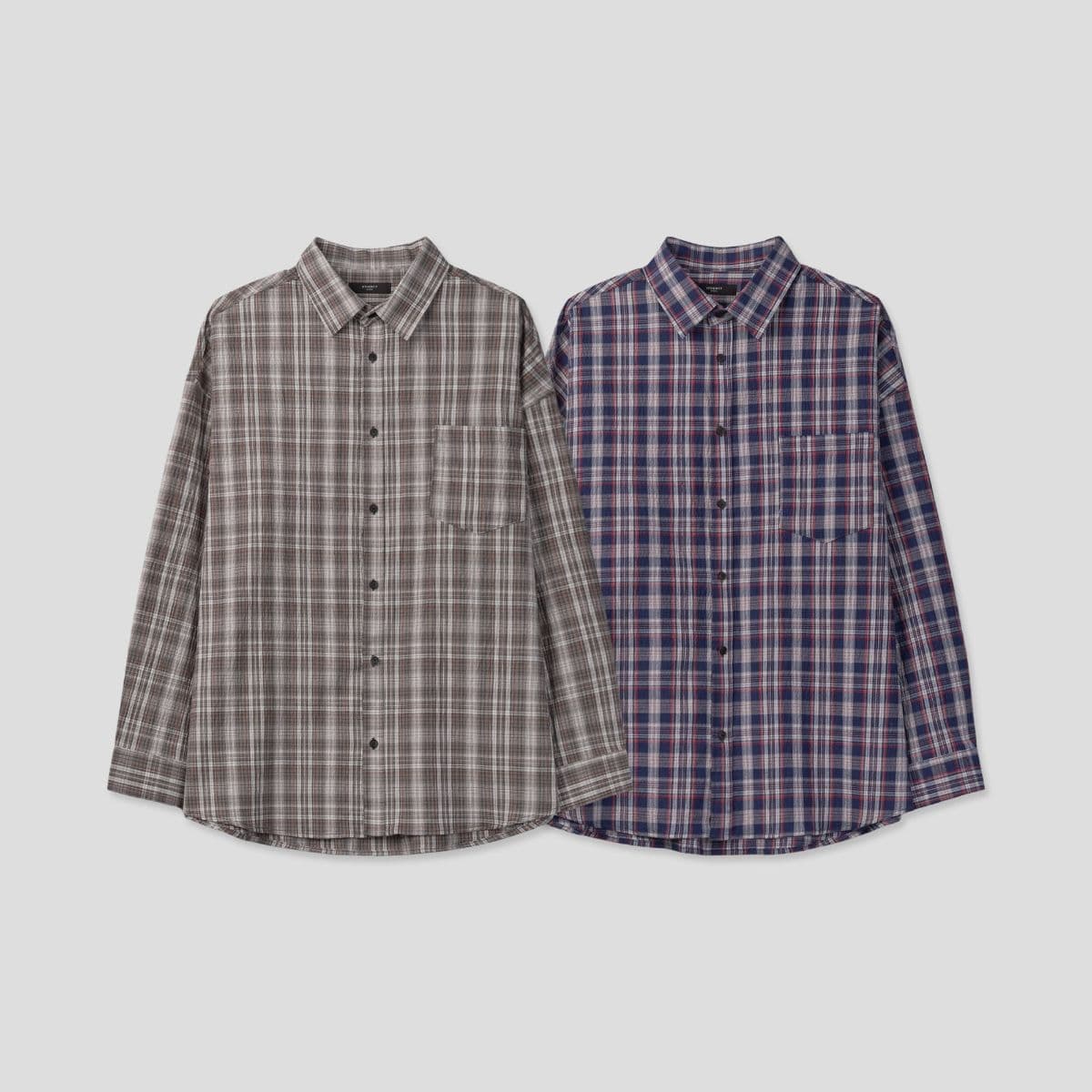 411 Poetcore Check Shirt - 이미지 9