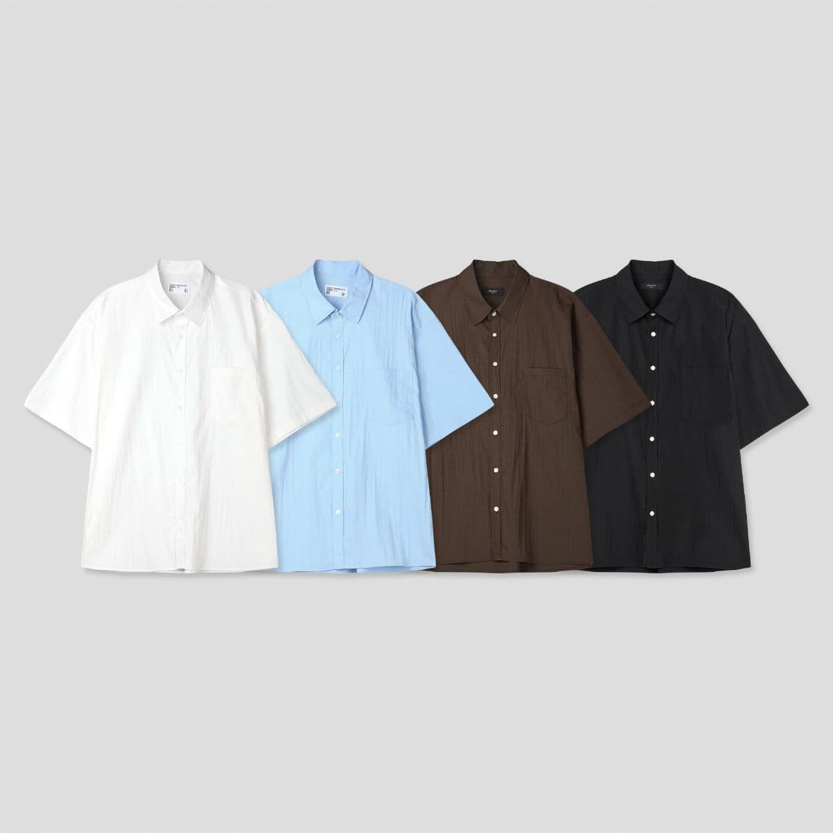 415 Essential Boxy Fit Shirt - 이미지 13