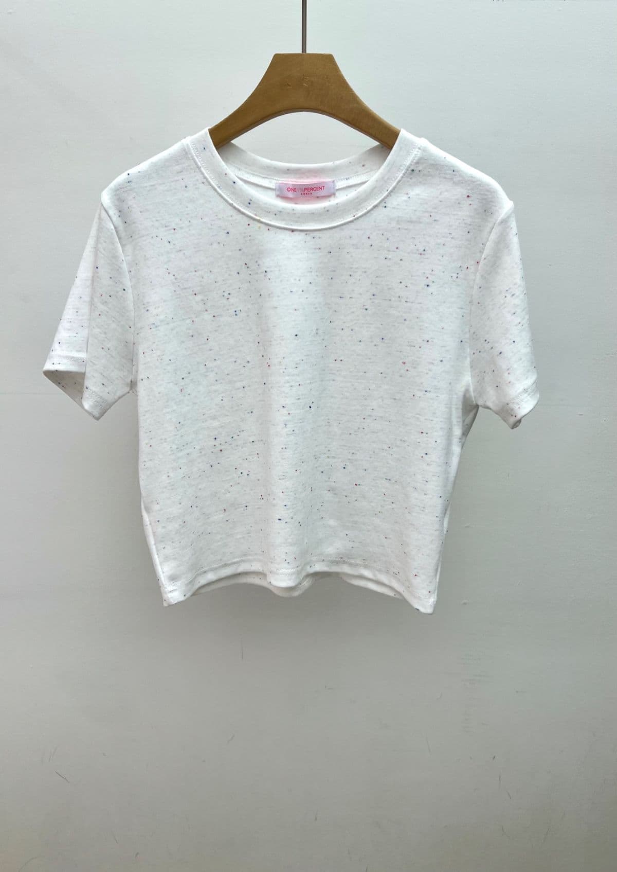 Shooting Star T (Neph fabric semi-cropped round neck short sleeve T-shirt) - 이미지 2