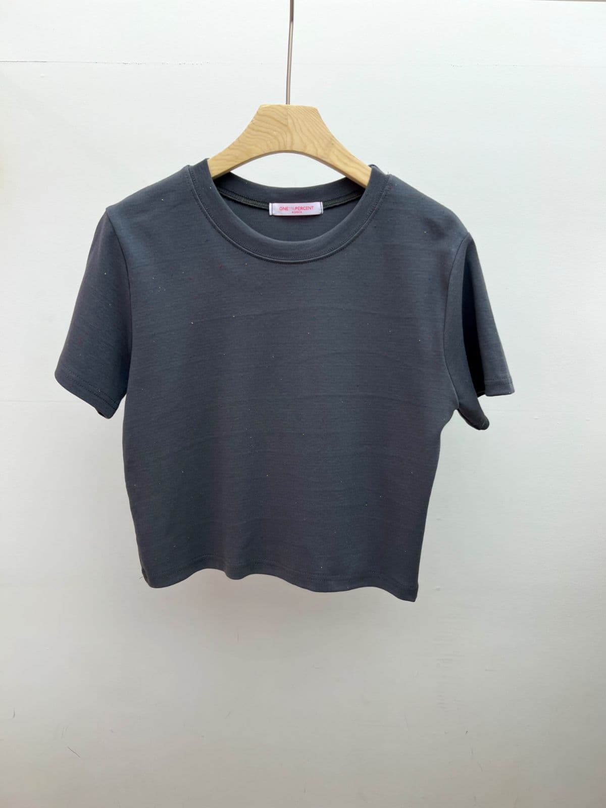 Shooting Star T (Neph fabric semi-cropped round neck short sleeve T-shirt) - 이미지 5