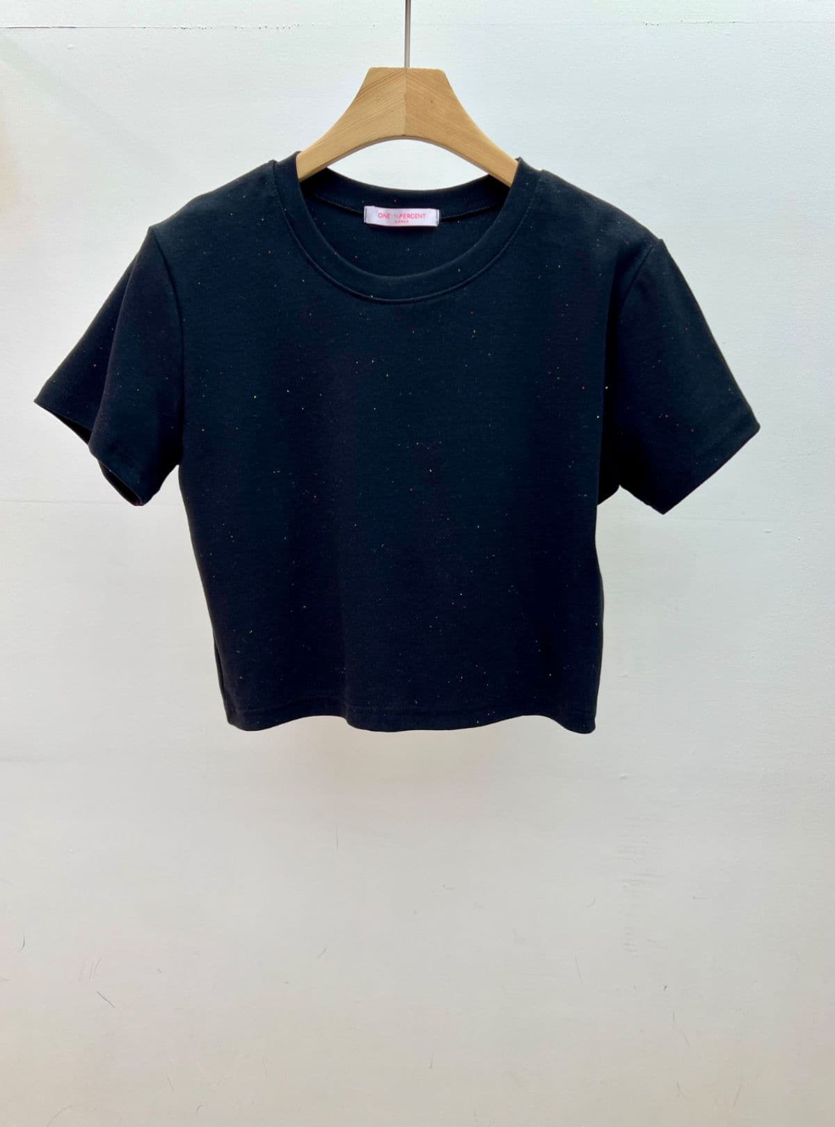 Shooting Star T (Neph fabric semi-cropped round neck short sleeve T-shirt) - 이미지 7