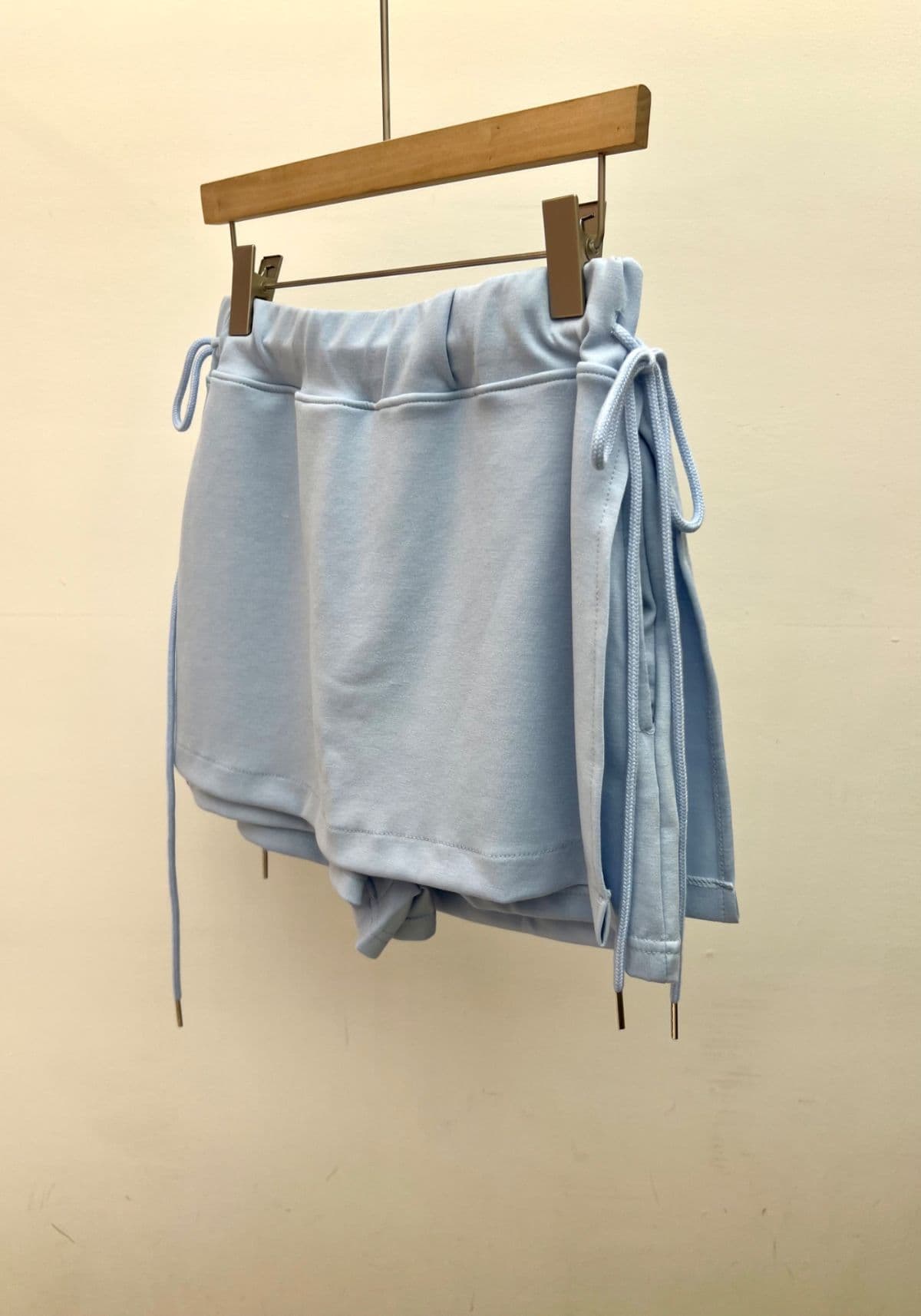 Ez Skirt Pants (Wrap Skirt Pants, Mini Length, Side Slit, String Skirt Pants) - 이미지 6