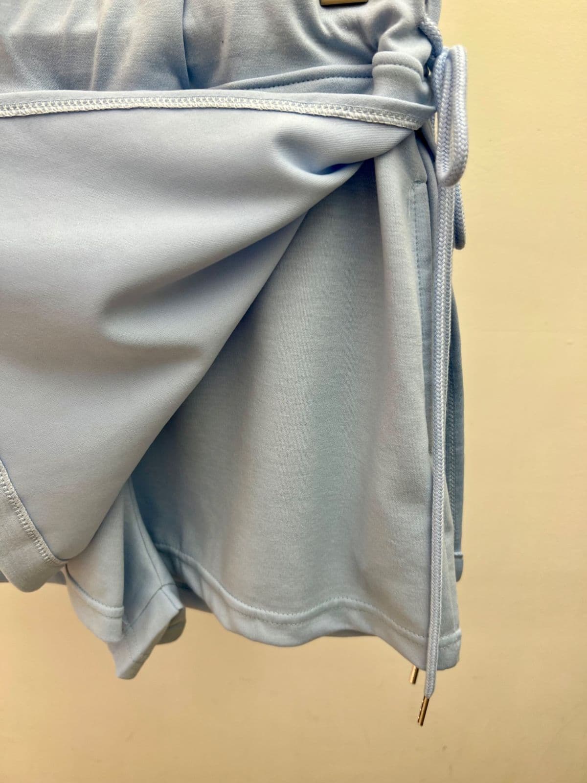 Ez Skirt Pants (Wrap Skirt Pants, Mini Length, Side Slit, String Skirt Pants) - 이미지 7