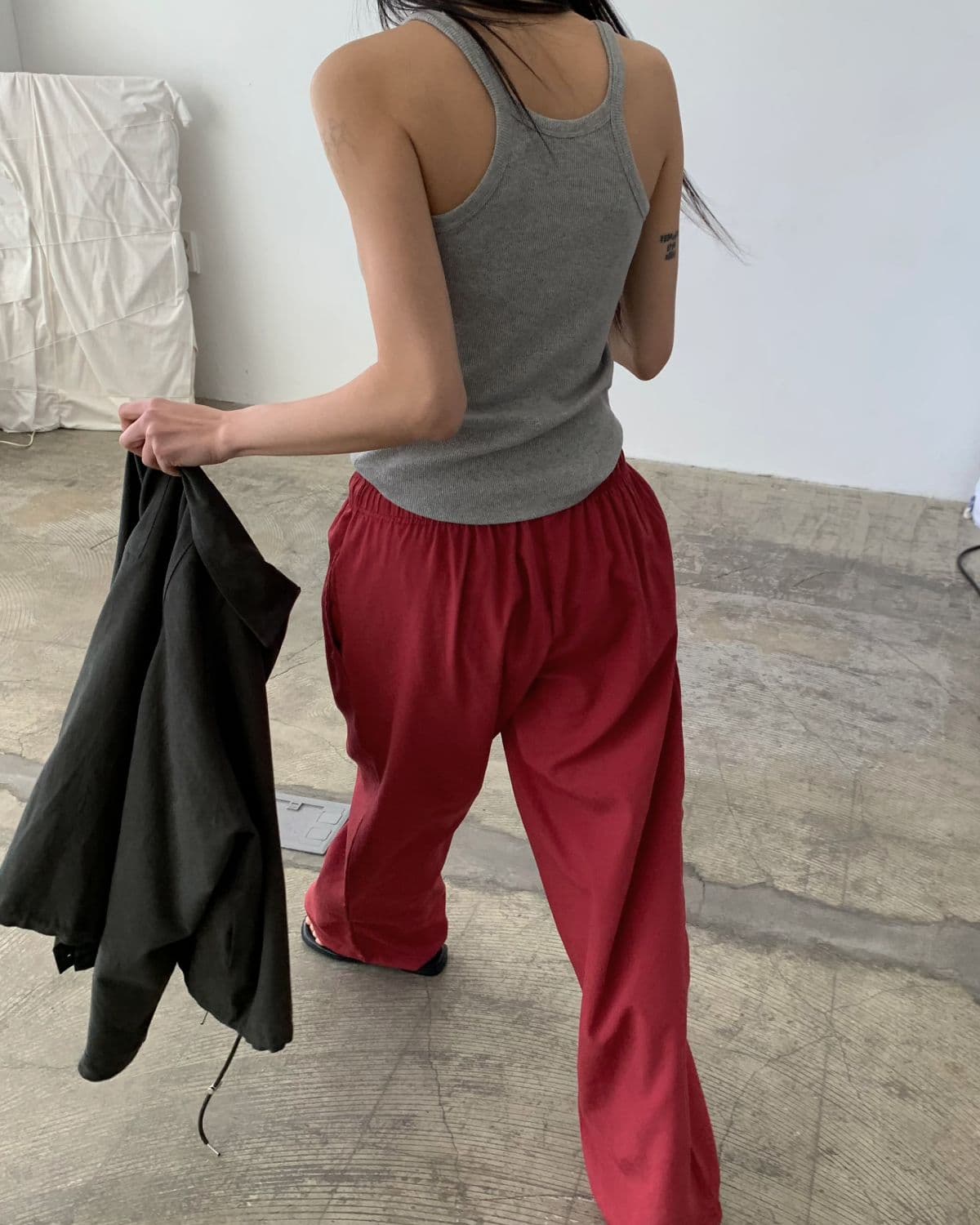 Ent-banding pants - 이미지 3