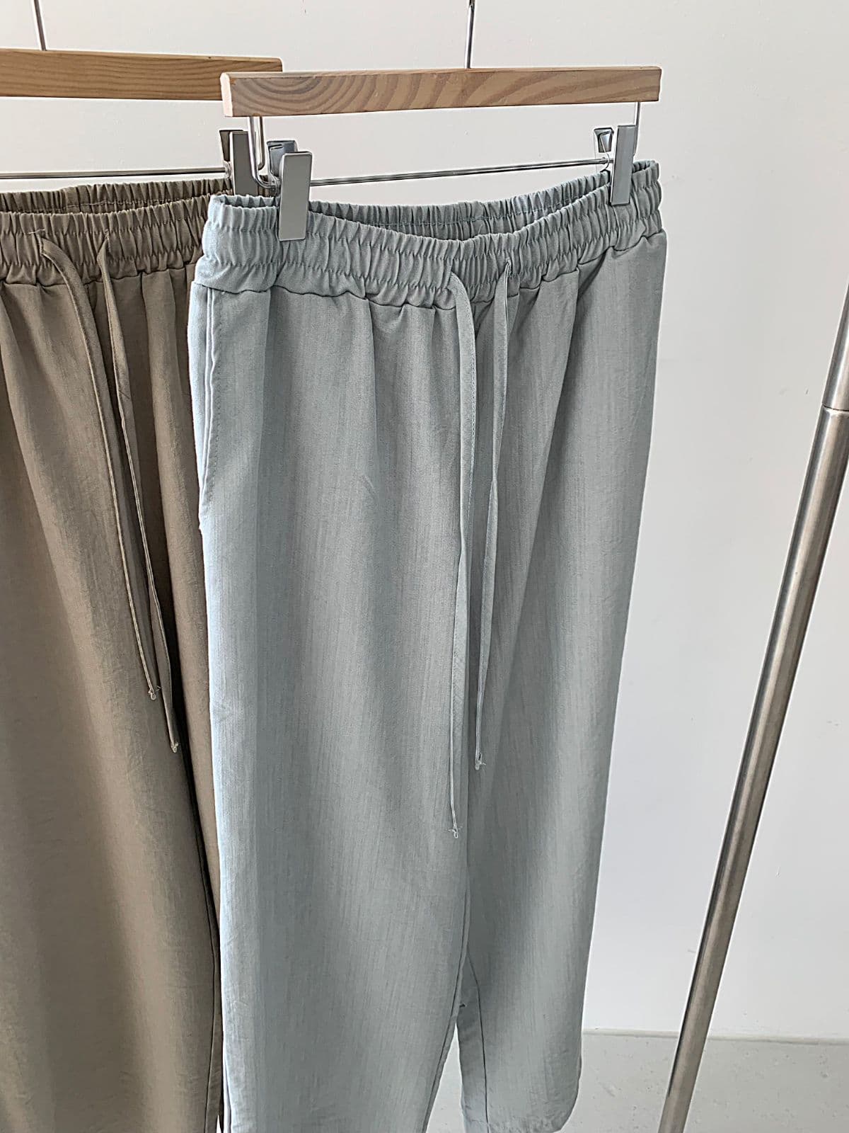 Slub banding pants - 이미지 2