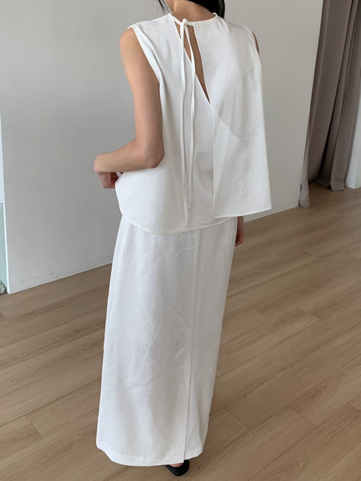 Brick long skirt - 이미지 5