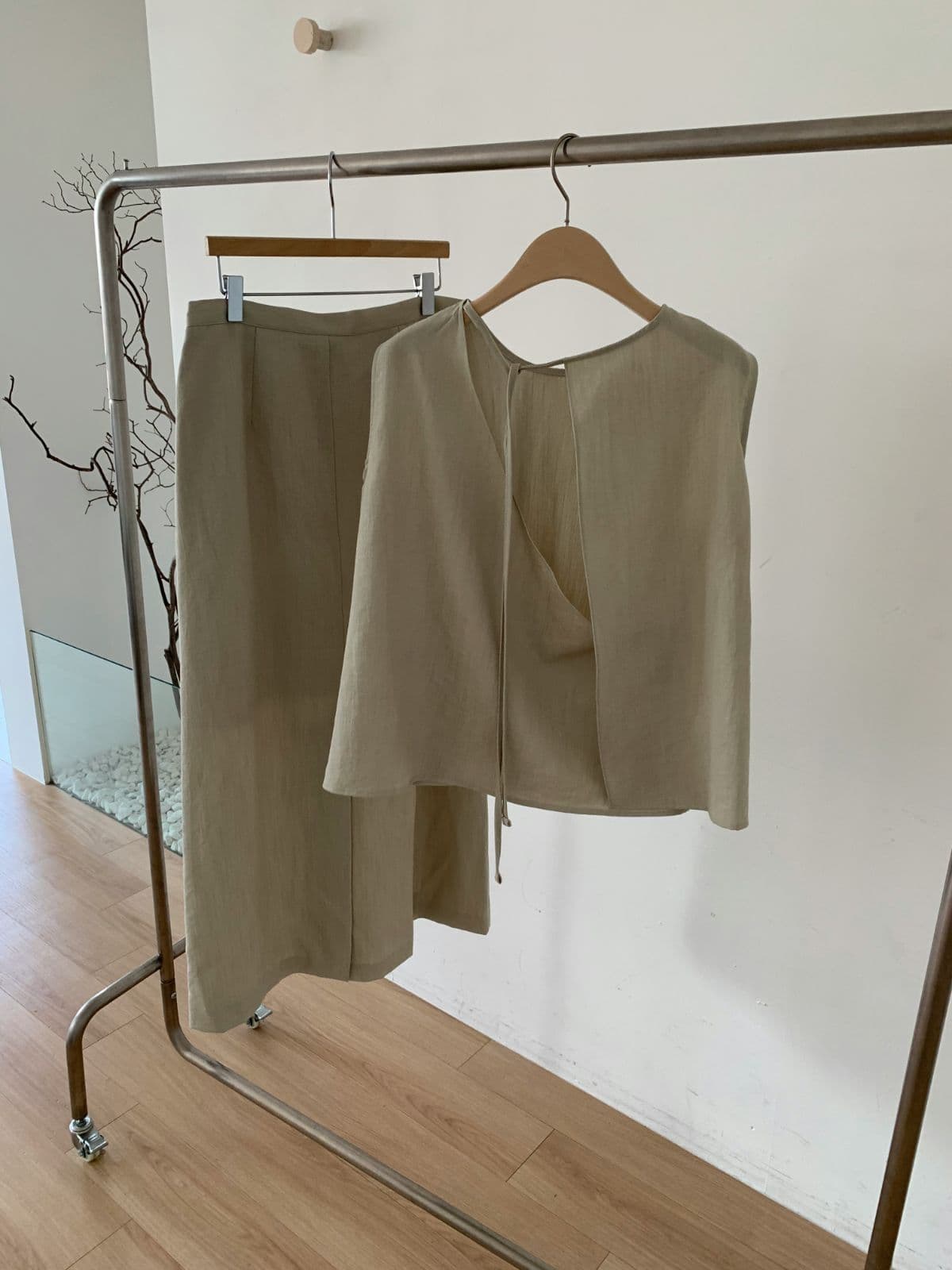 Brick long skirt - 이미지 13
