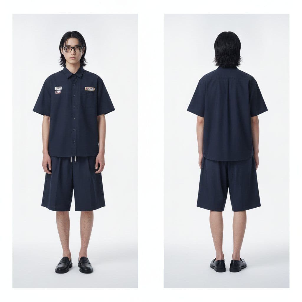 Bermuda linen pants - 이미지 18