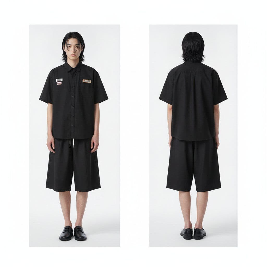Bermuda linen pants - 이미지 19