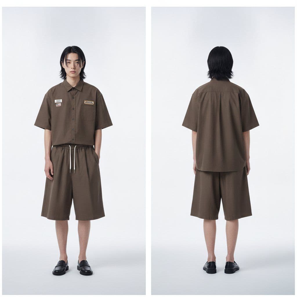 Bermuda linen pants - 이미지 20