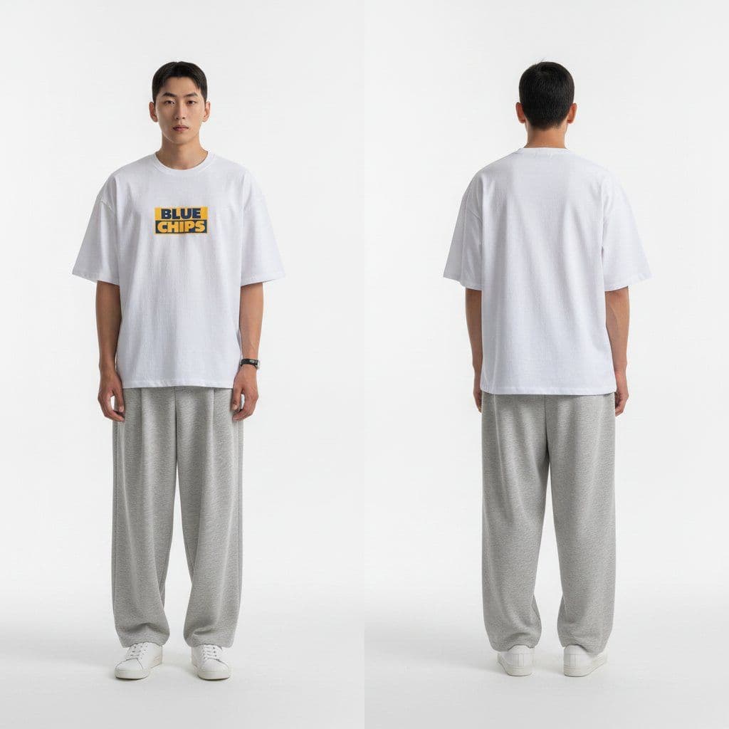 Blue Chip short-sleeve T-shirt - 이미지 1
