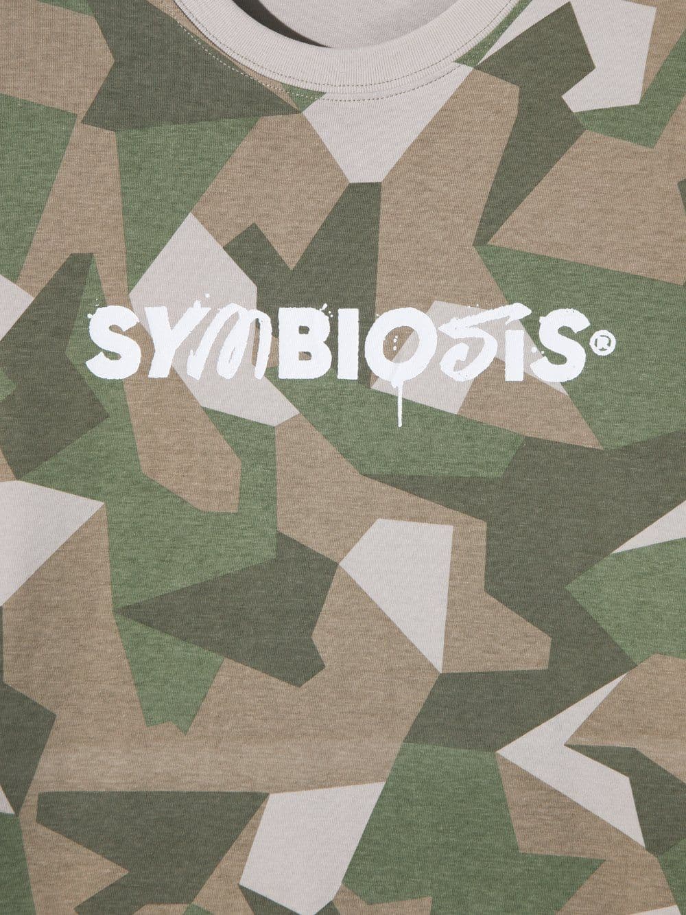 Camo short-sleeve T-shirt - 이미지 9