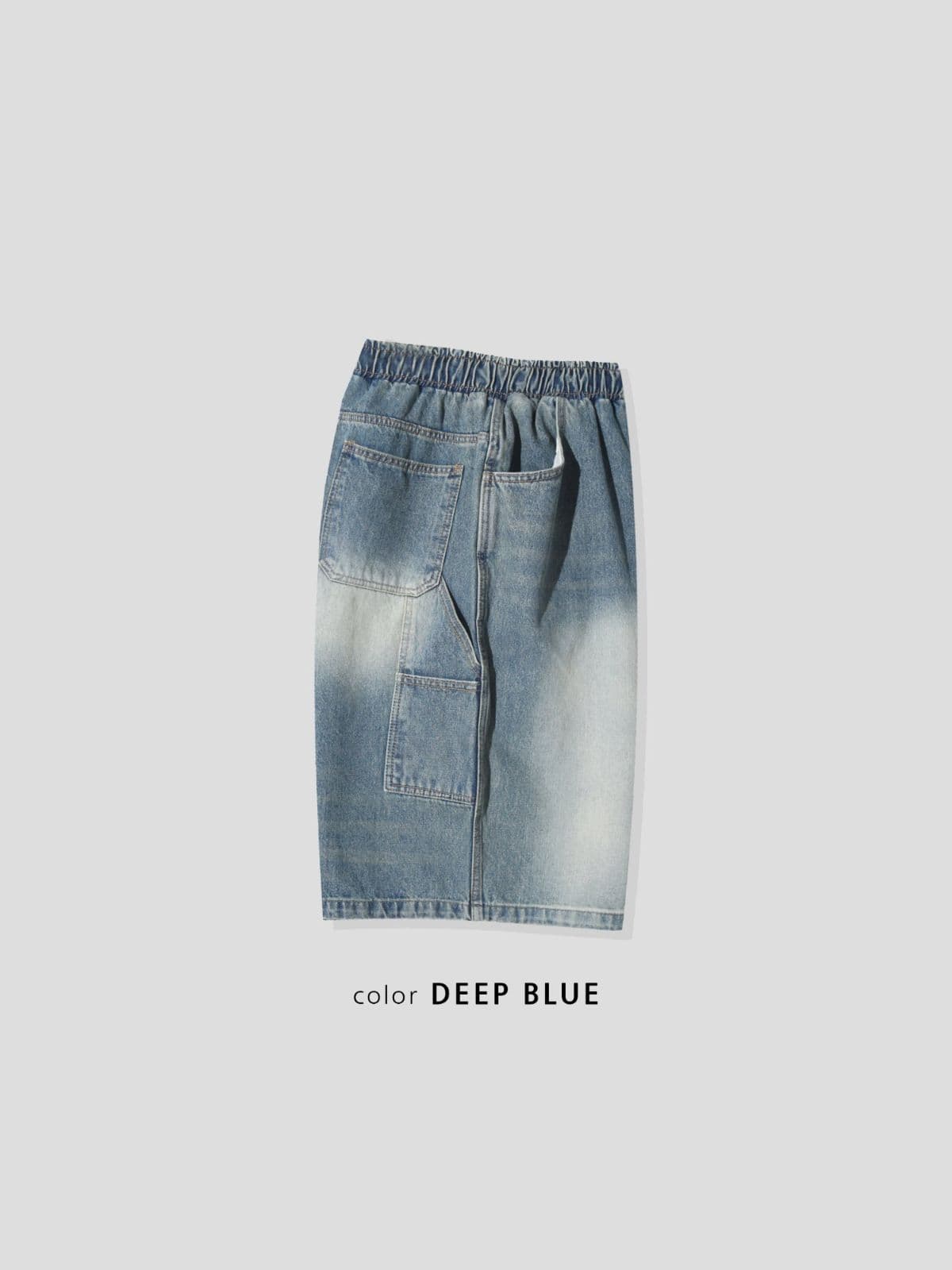 Bermuda denim workwear pants - 이미지 5
