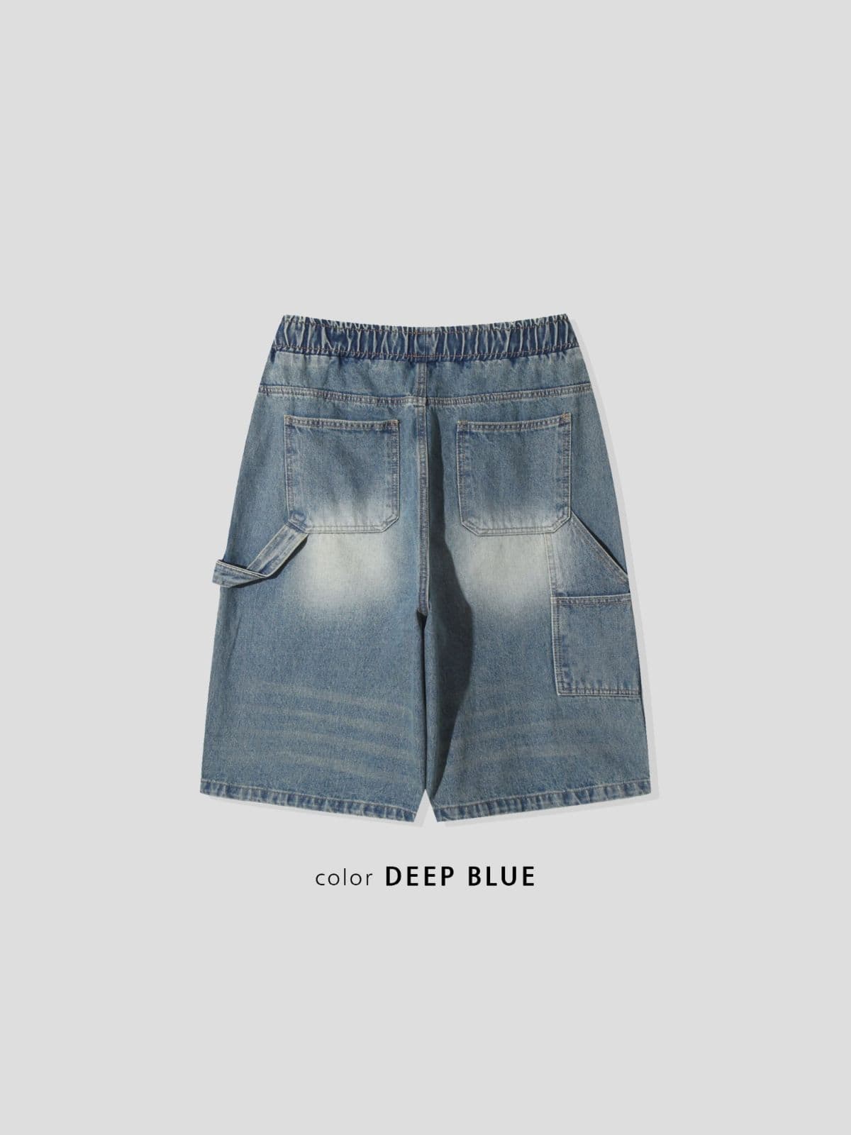 Bermuda denim workwear pants - 이미지 6